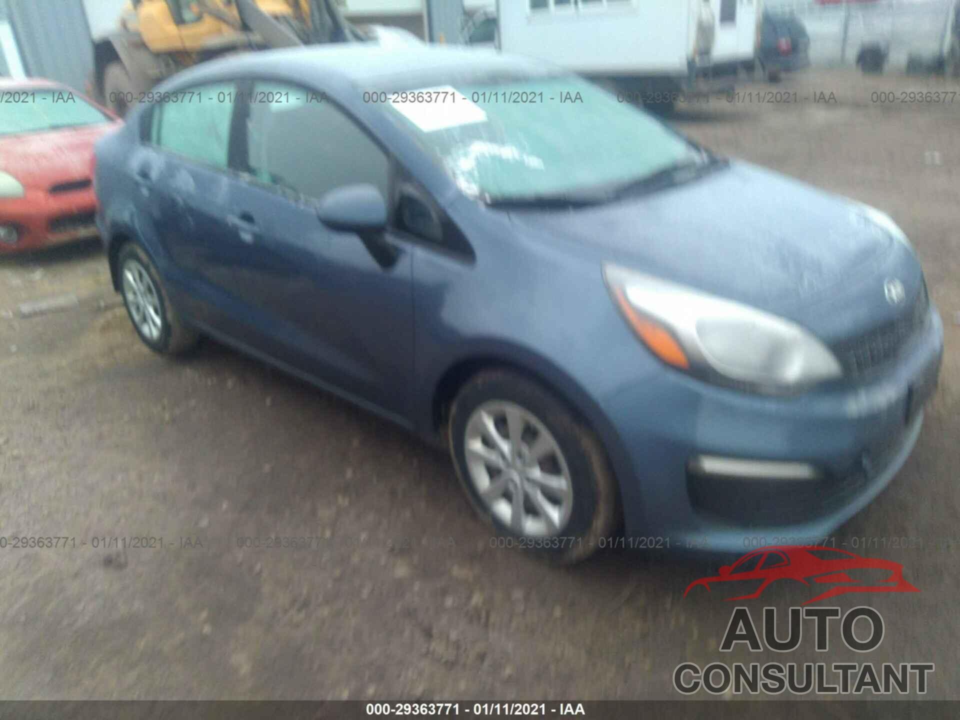 KIA RIO 2016 - KNADM4A33G6667980