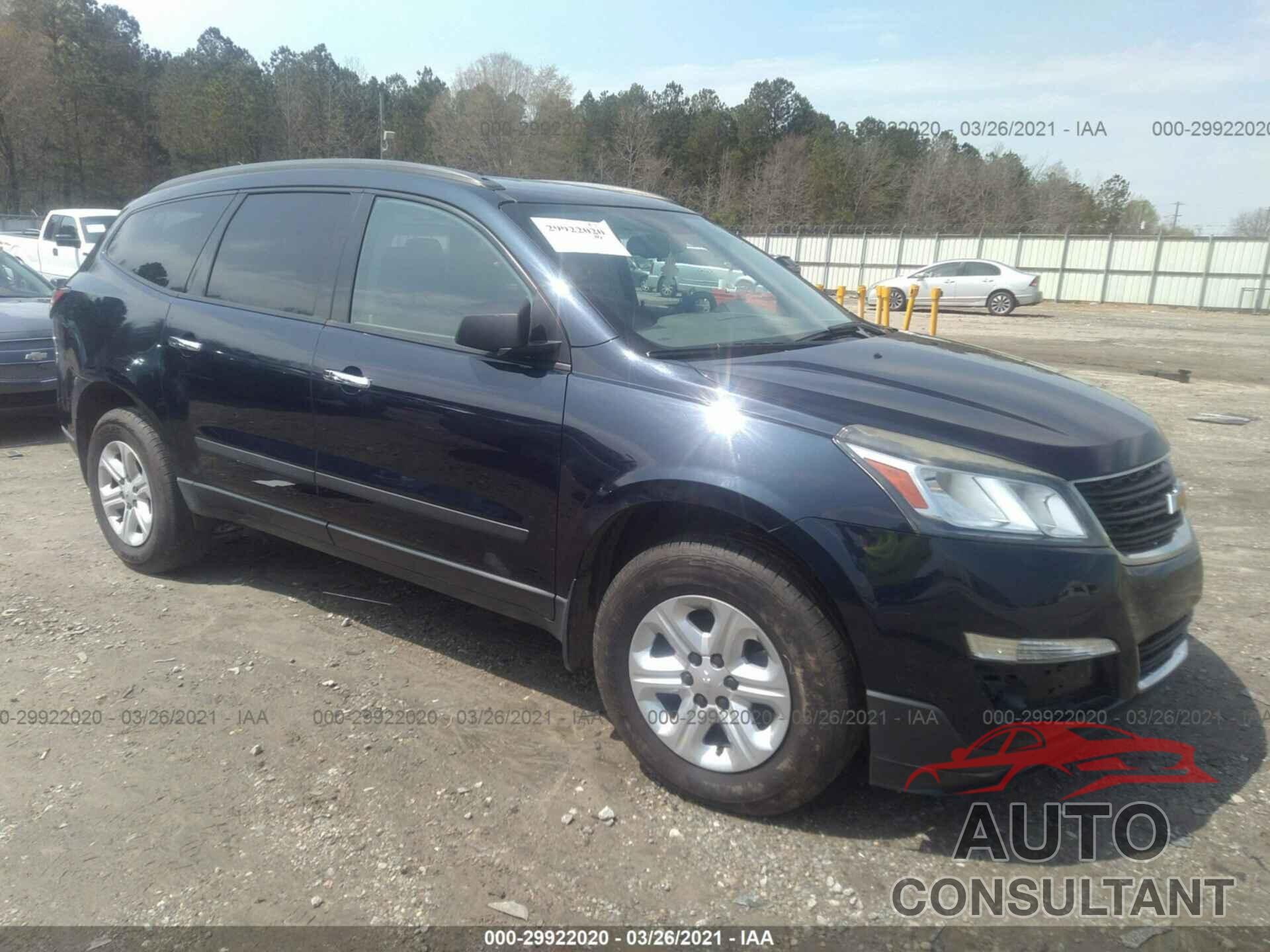 CHEVROLET TRAVERSE 2016 - 1GNKRFKD5GJ159240