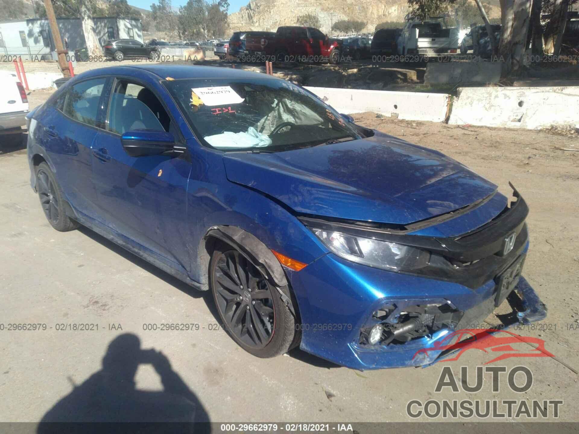 HONDA CIVIC HATCHBACK 2020 - SHHFK7H40LU420186