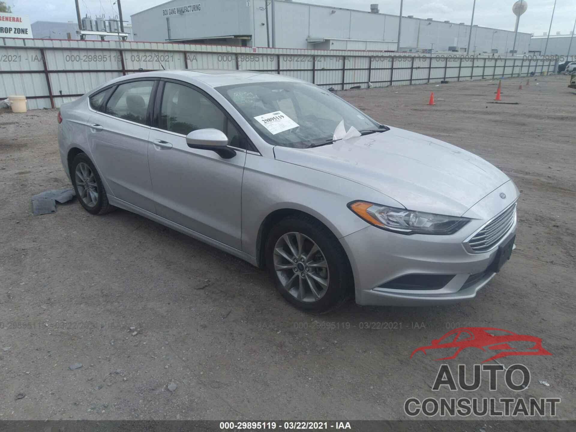 FORD FUSION 2017 - 3FA6P0H78HR158871
