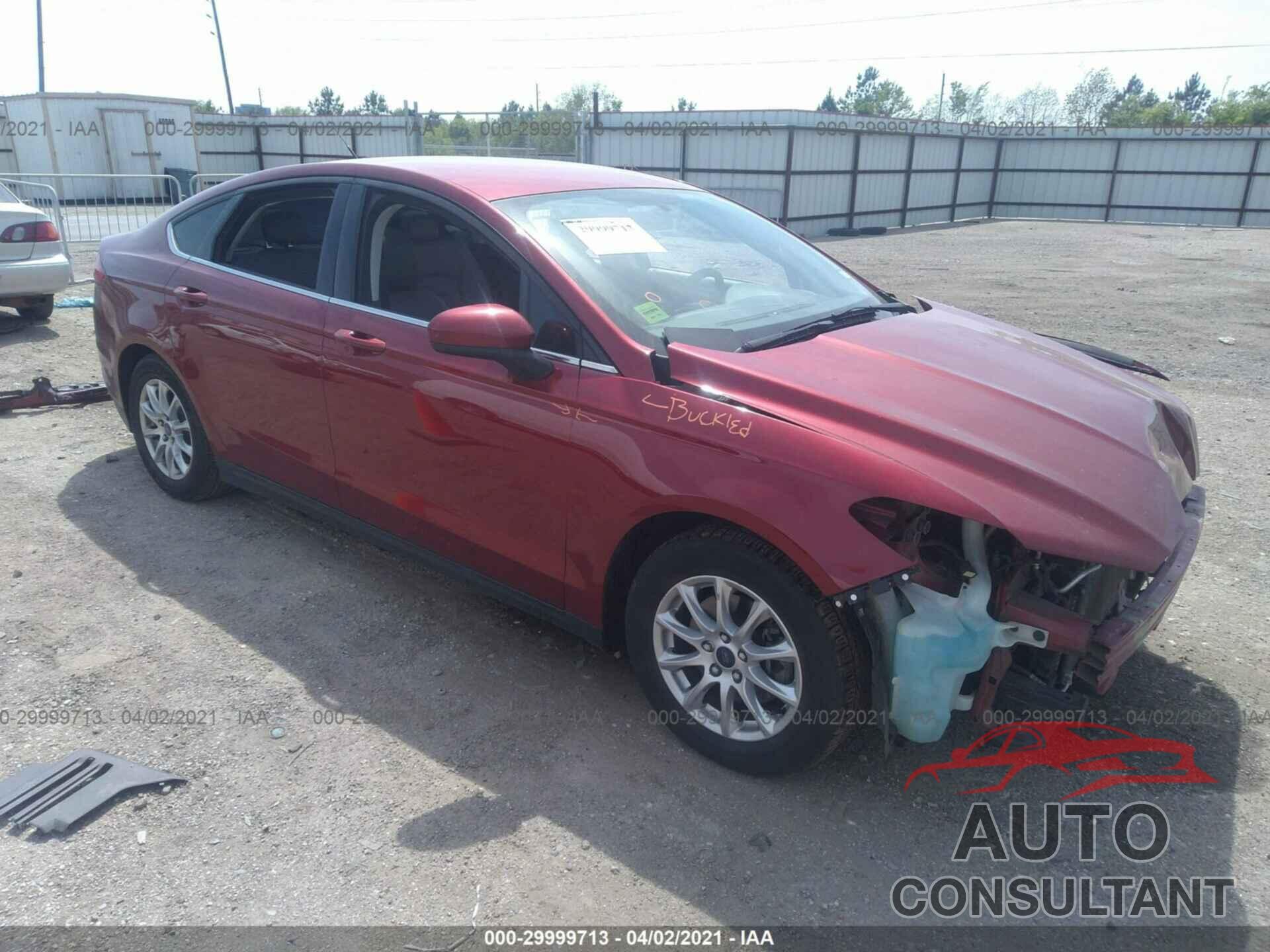 FORD FUSION 2016 - 3FA6P0G71GR245737