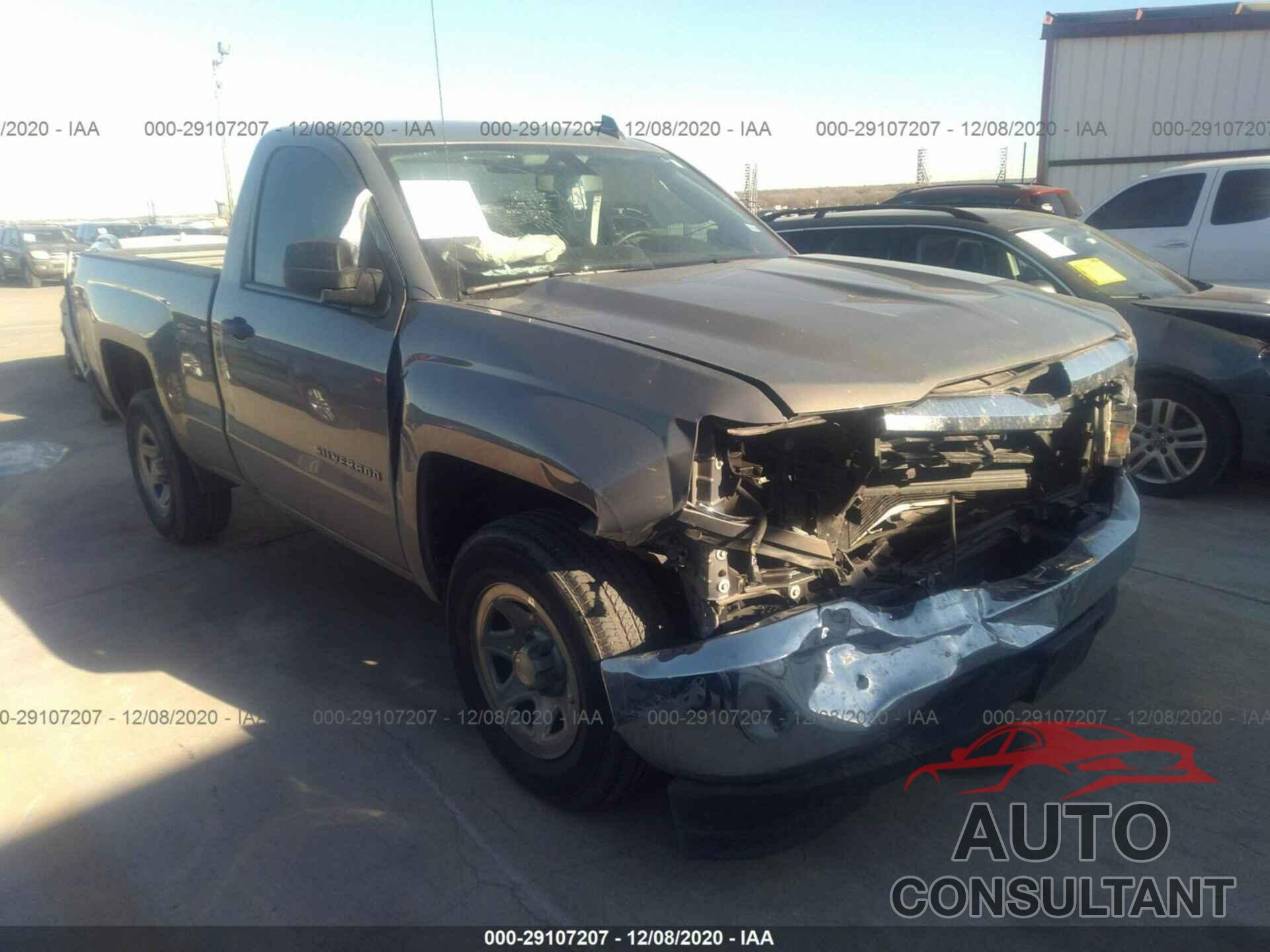 CHEVROLET SILVERADO 1500 2017 - 1GCNCNEH3HZ193633