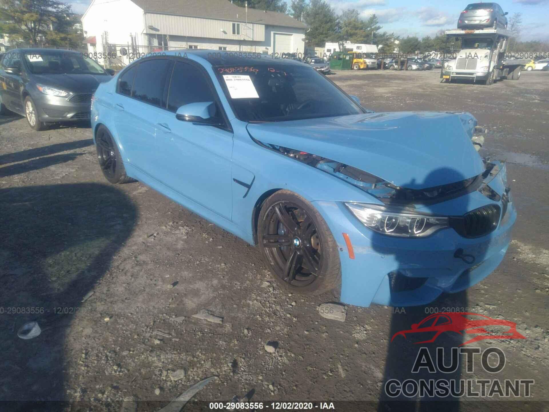 BMW M3 2016 - WBS8M9C51GP966841