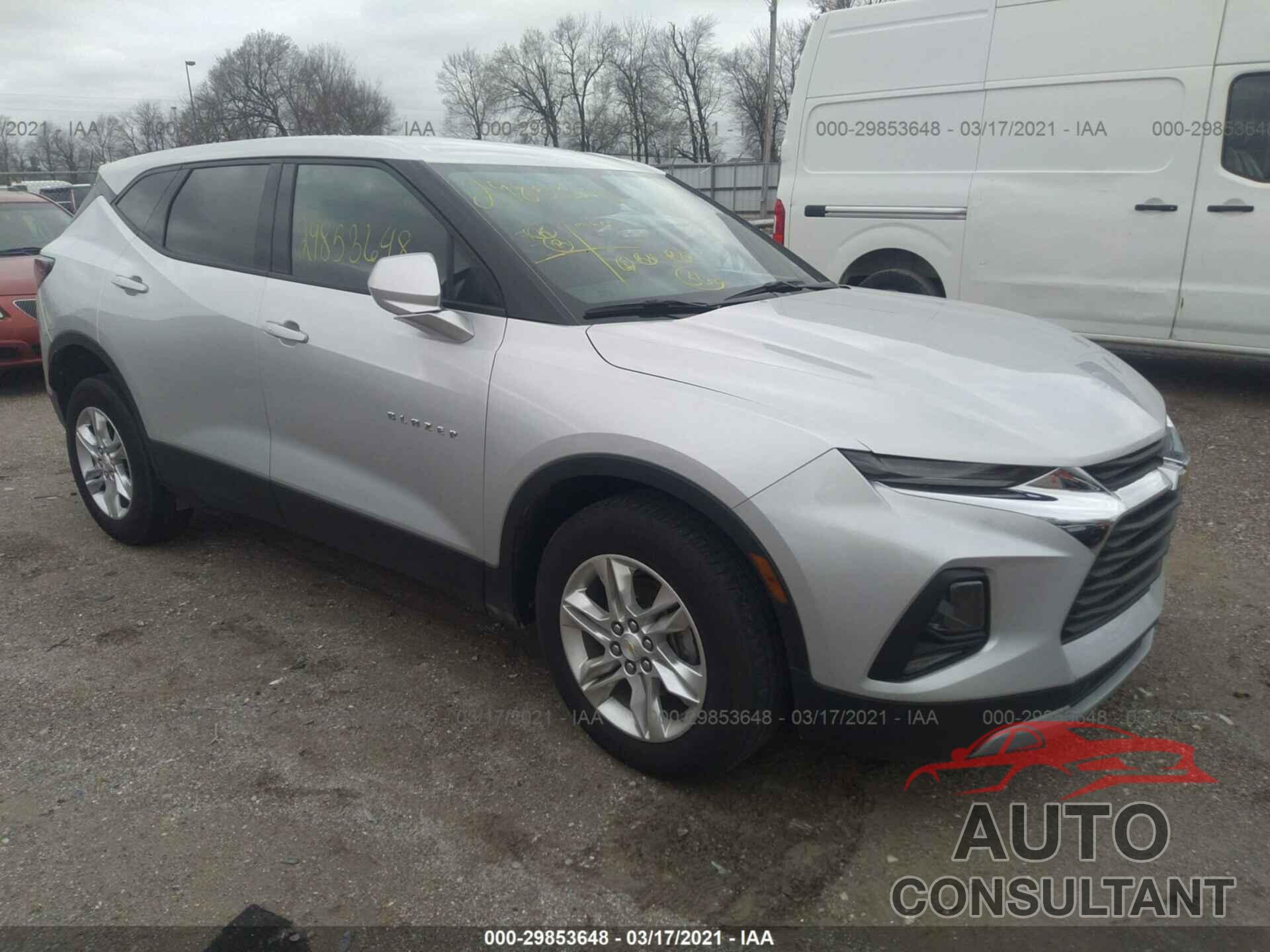 CHEVROLET BLAZER 2020 - 3GNKBCRS2LS640532