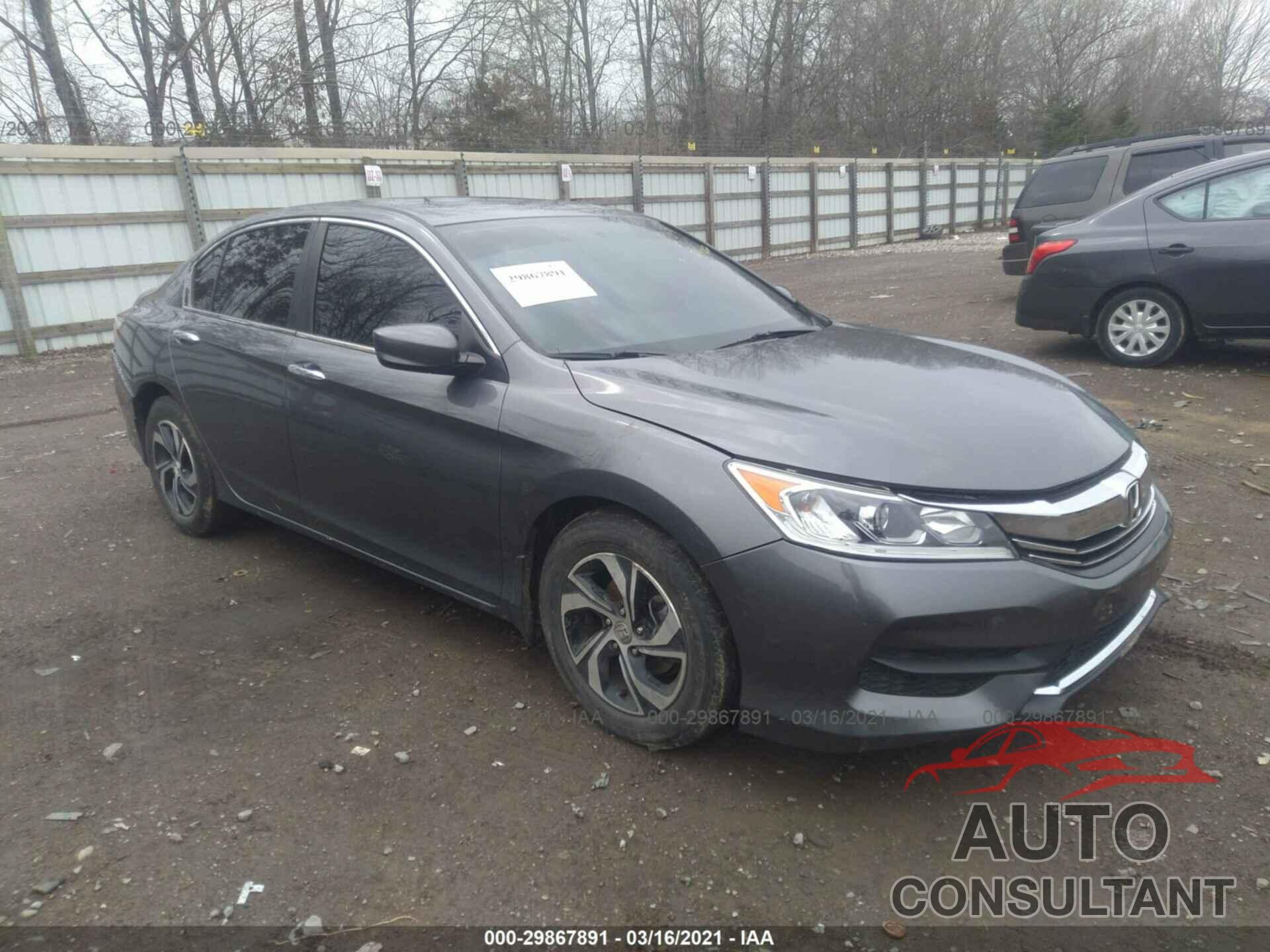 HONDA ACCORD SEDAN 2016 - 1HGCR2F32GA134482