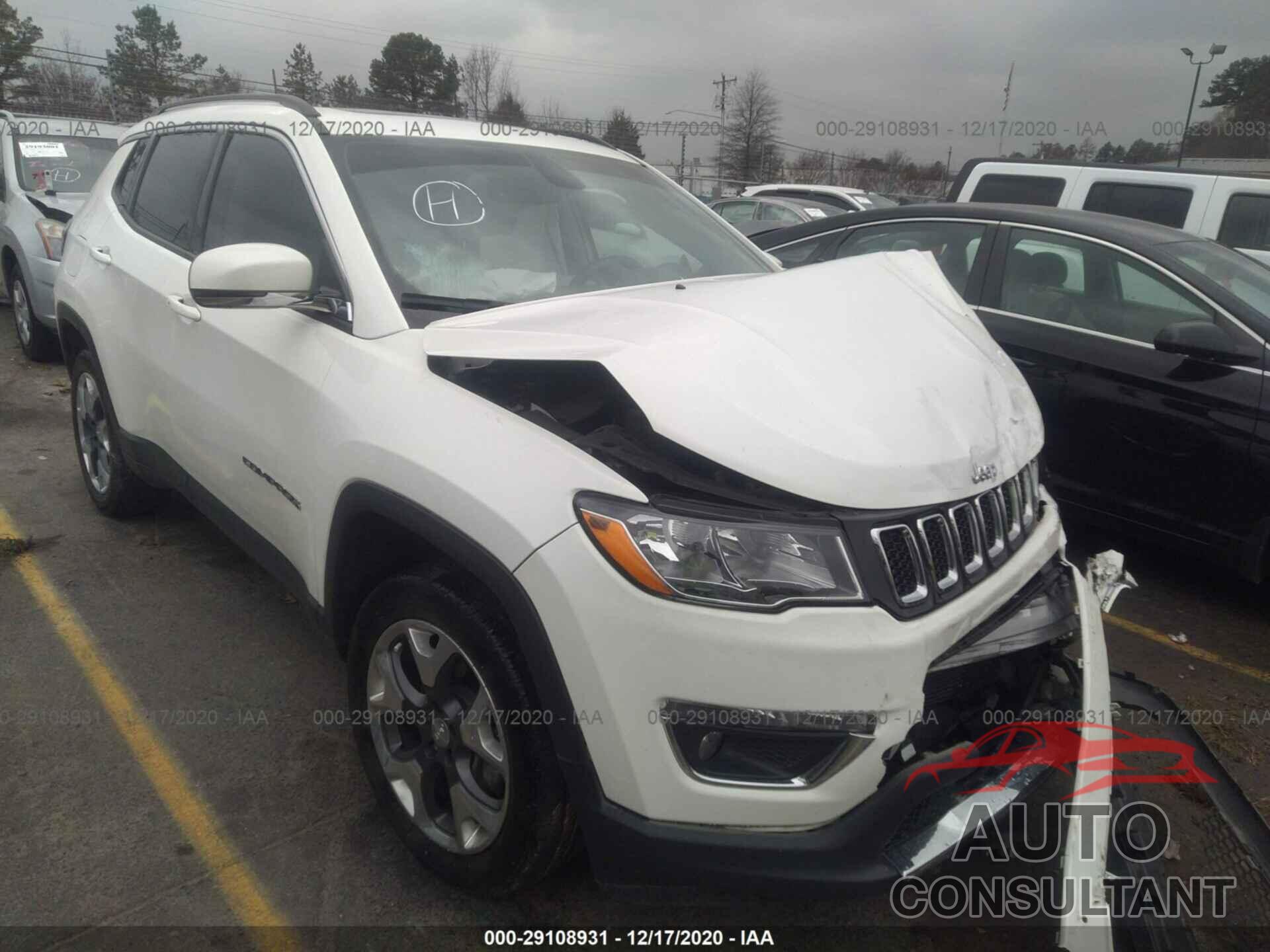 JEEP COMPASS 2017 - 3C4NJDCB1HT628526