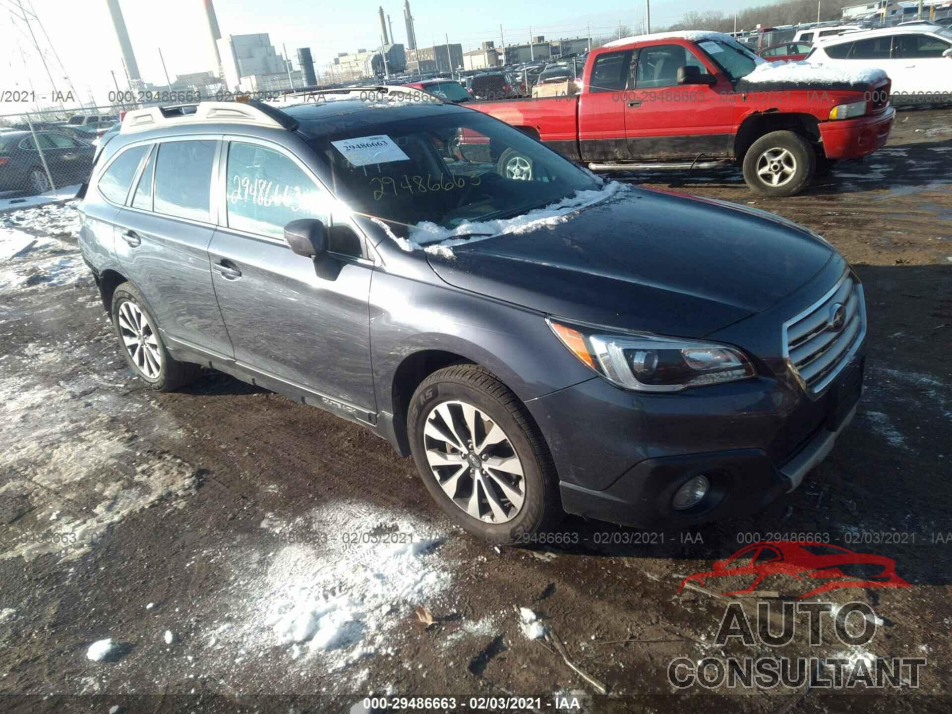 SUBARU OUTBACK 2017 - 4S4BSENC6H3417356