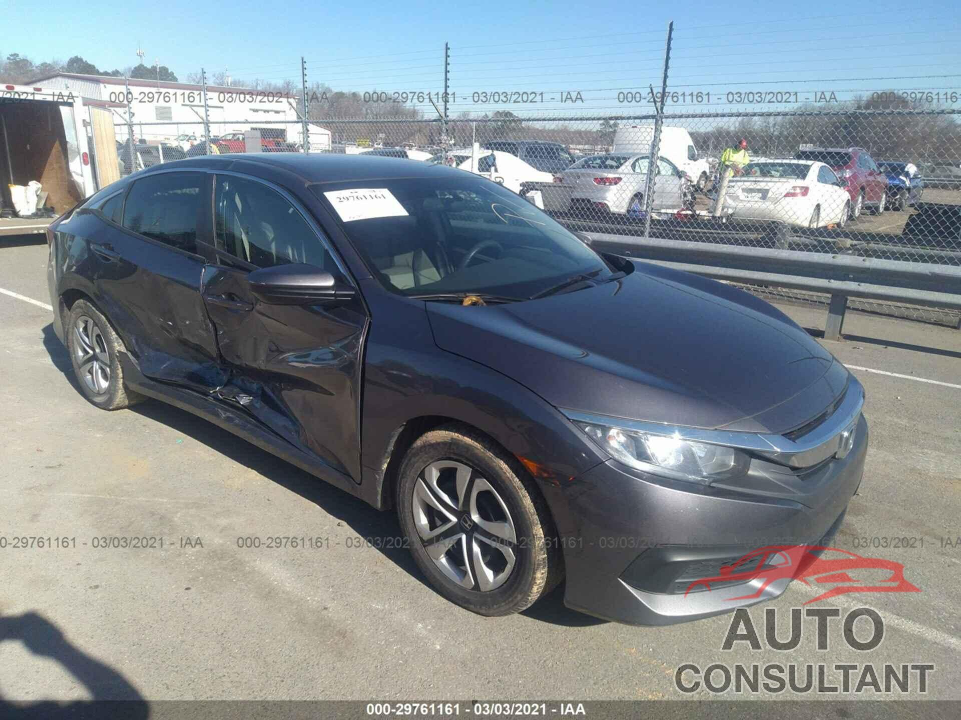 HONDA CIVIC SEDAN 2016 - 19XFC2F52GE060444