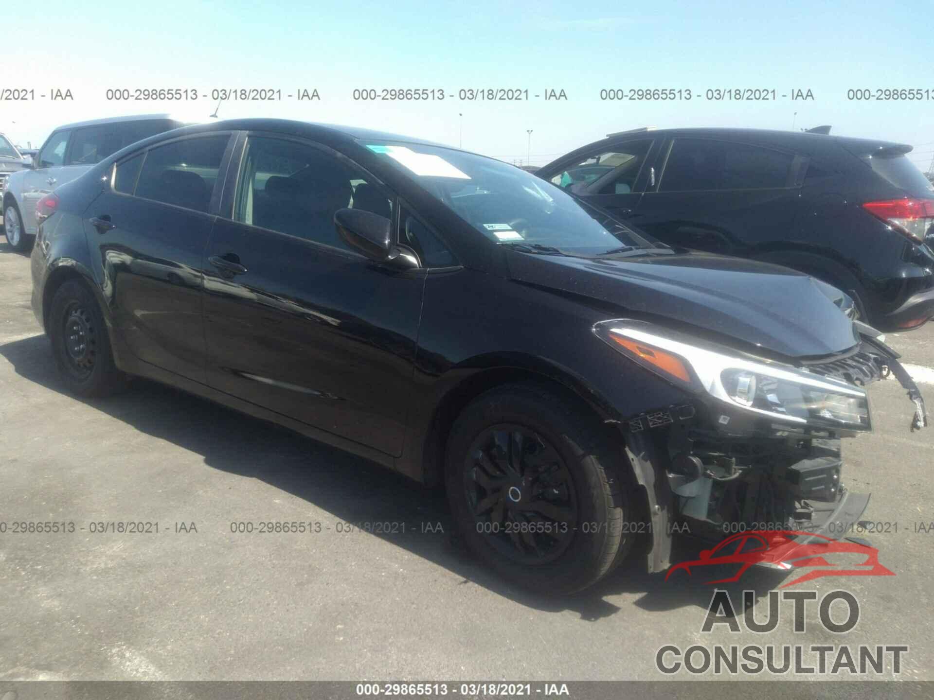 KIA FORTE 2017 - 3KPFK4A72HE065703