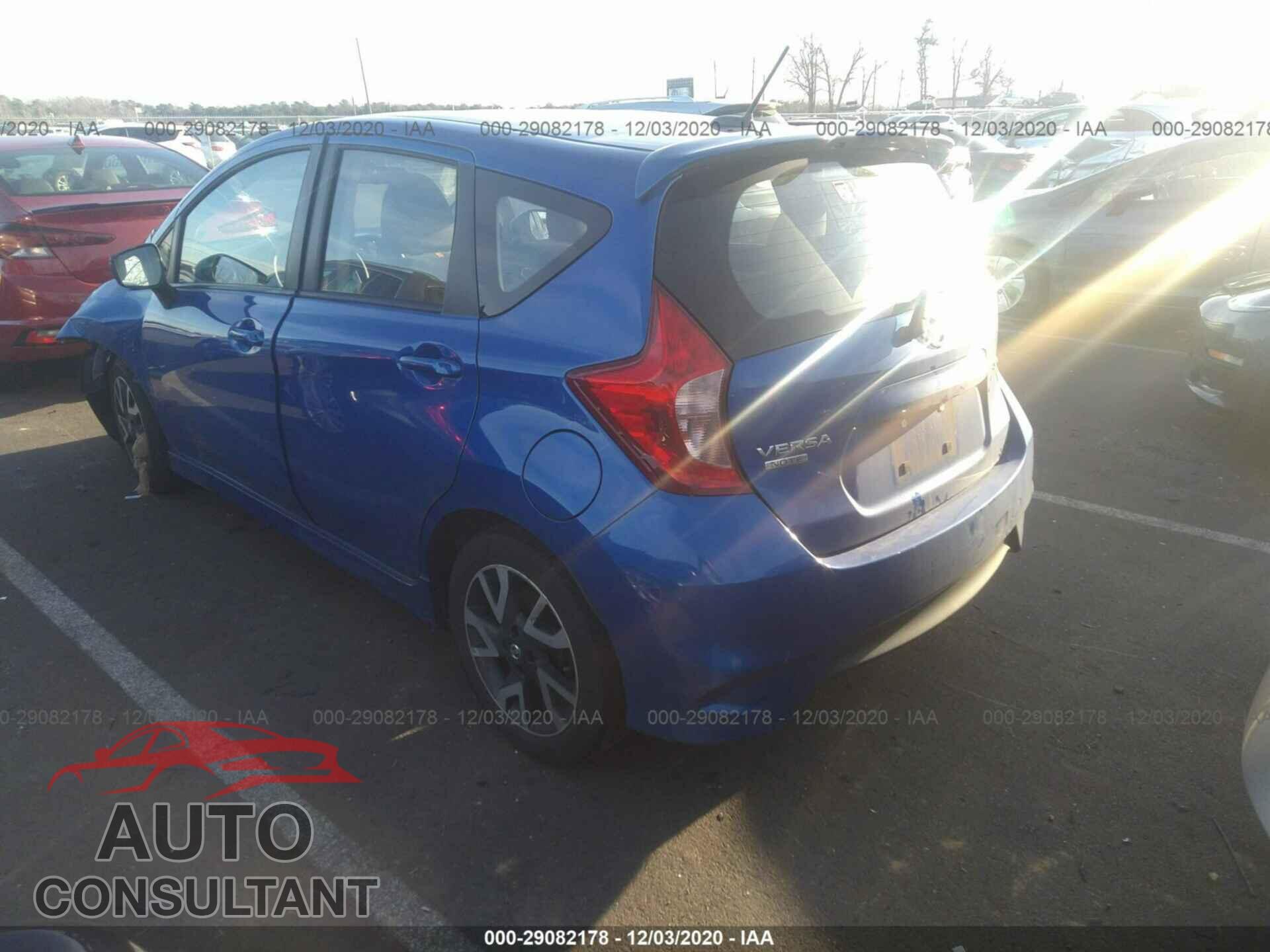 NISSAN VERSA NOTE 2017 - 3N1CE2CP3HL352736