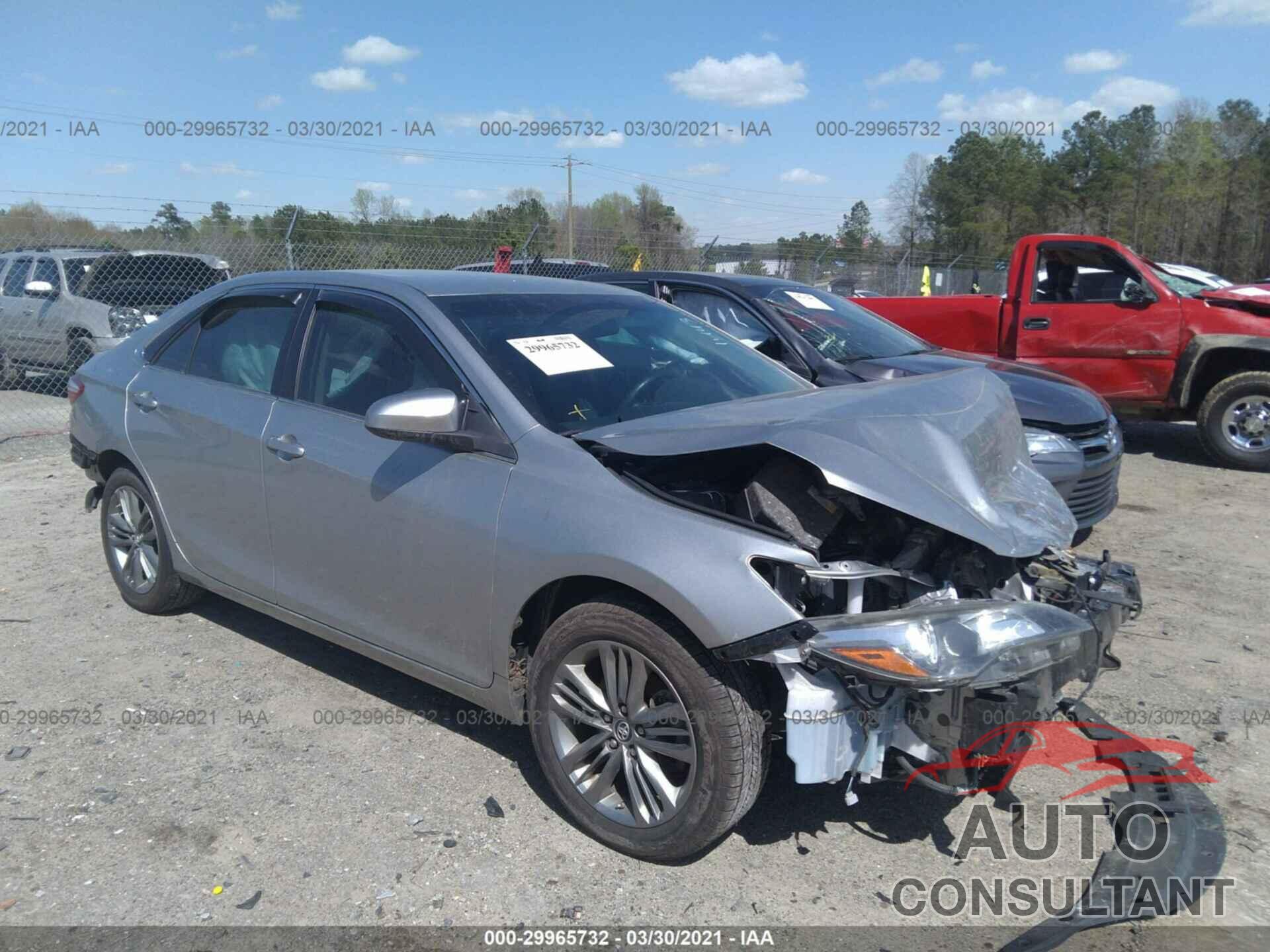 TOYOTA CAMRY 2016 - 4T1BF1FKXGU214434