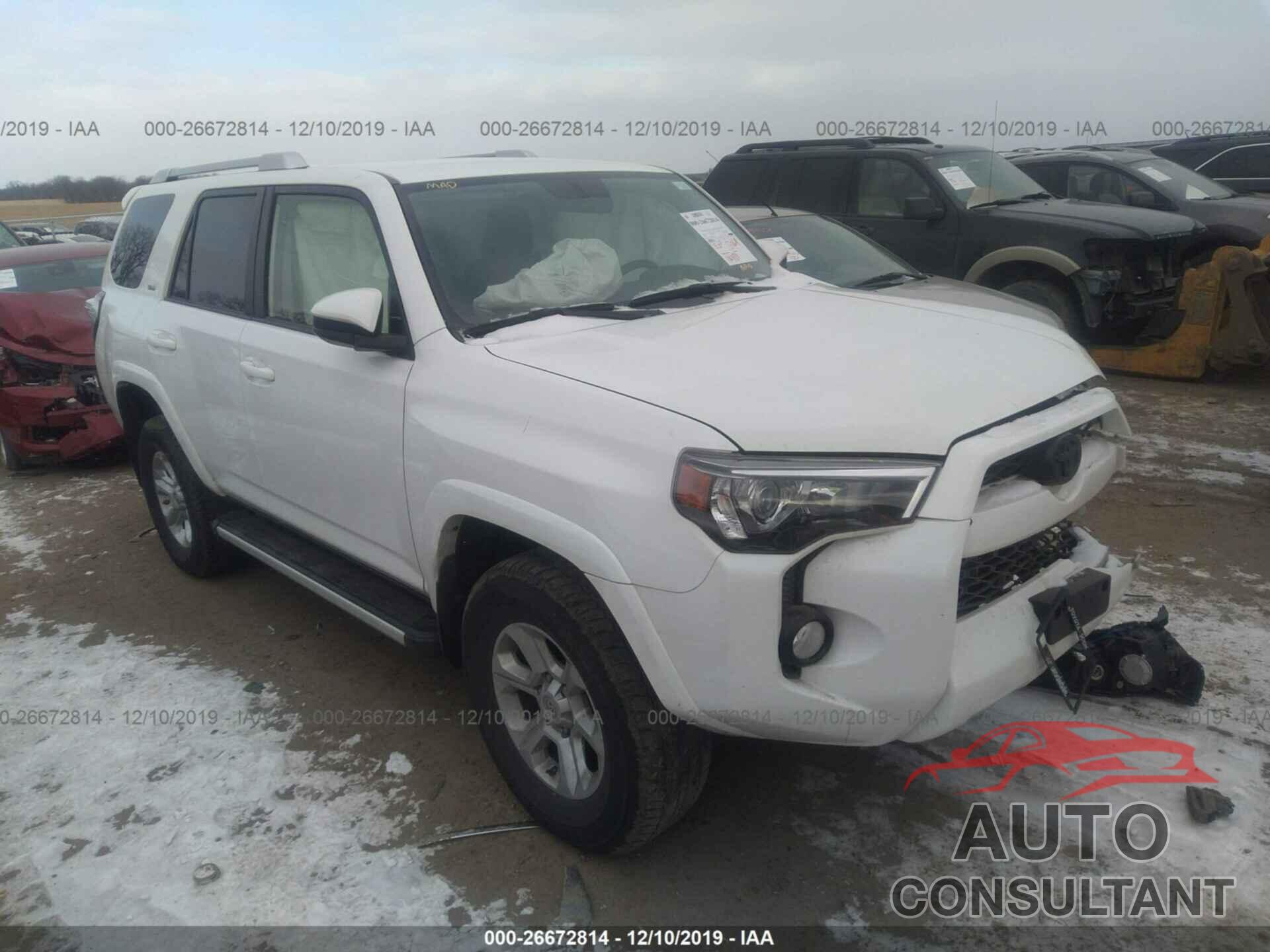 TOYOTA 4RUNNER 2016 - JTEBU5JR6G5358560