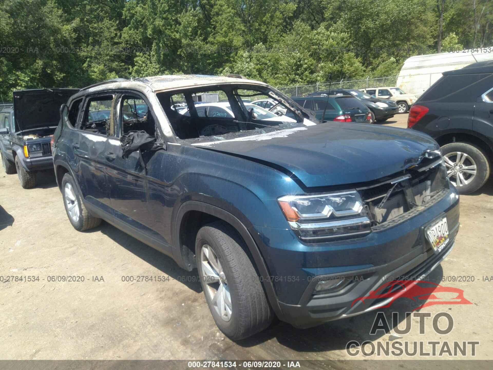 VOLKSWAGEN ATLAS 2018 - 1V2CP2CA3JC596969