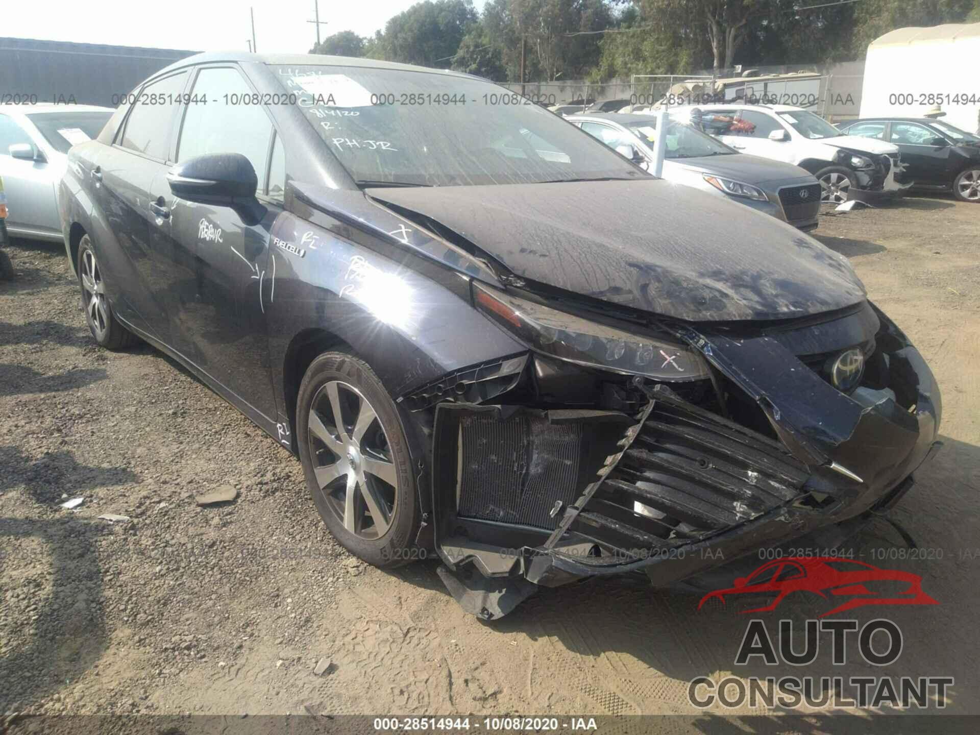 TOYOTA MIRAI 2017 - JTDBVRBD6HA001819