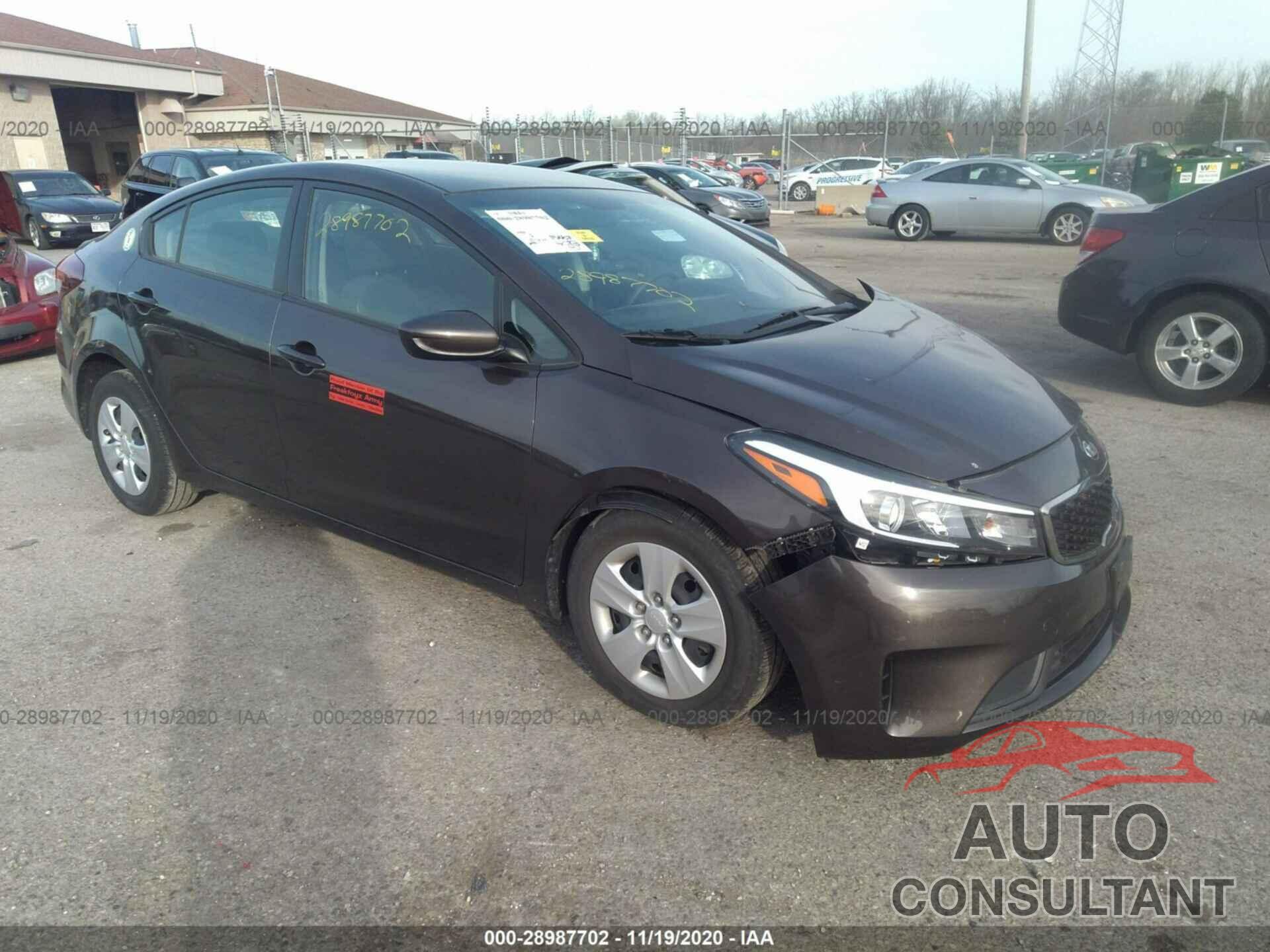 KIA FORTE 2018 - 3KPFL4A75JE201888
