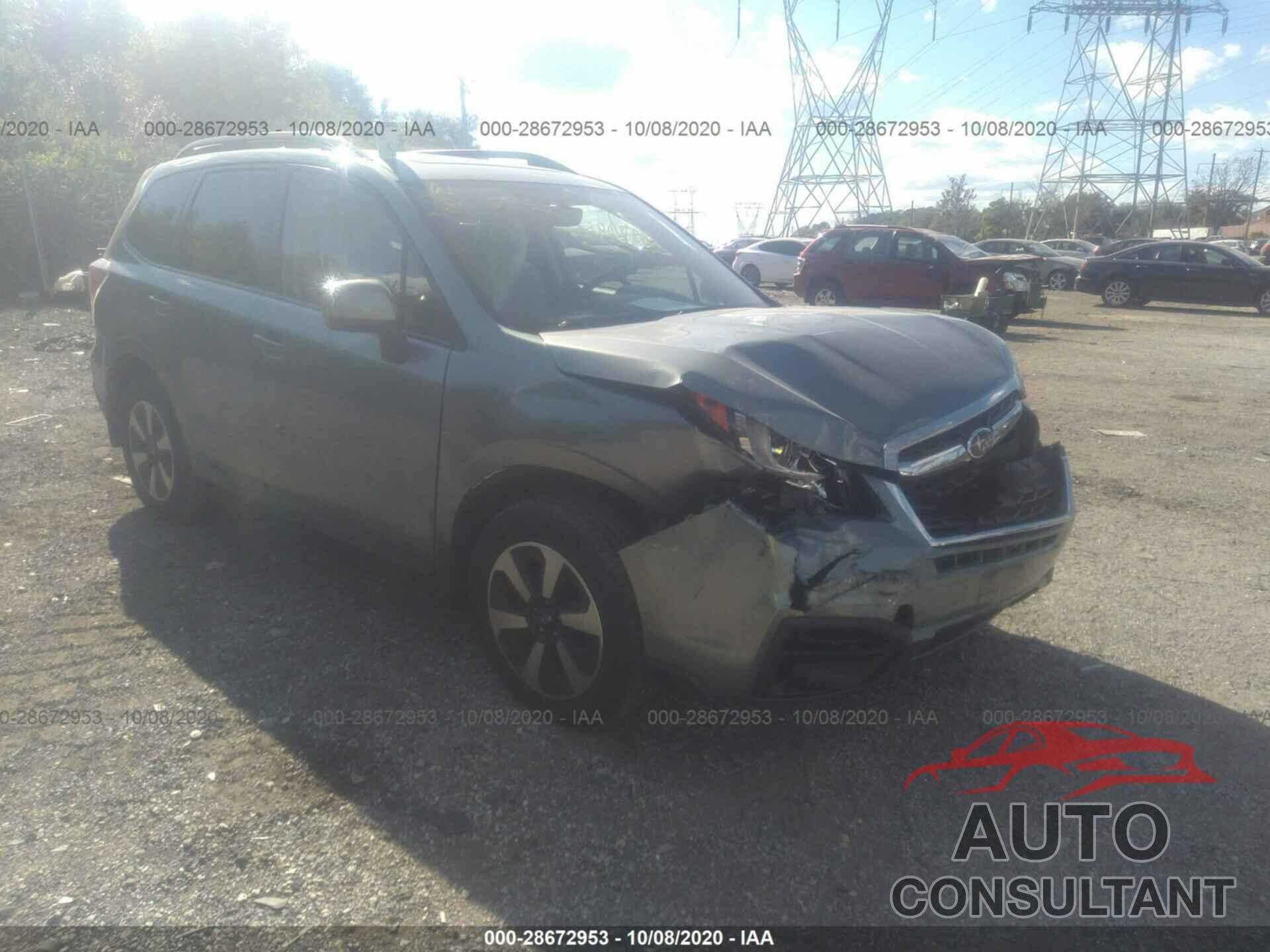 SUBARU FORESTER 2017 - JF2SJAEC7HH452525