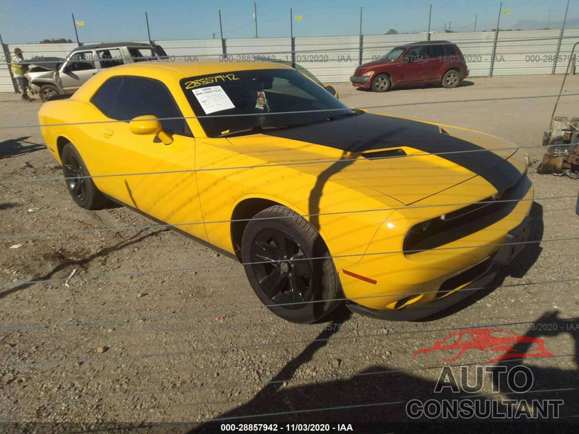 DODGE CHALLENGER 2017 - 2C3CDZAG8HH568333