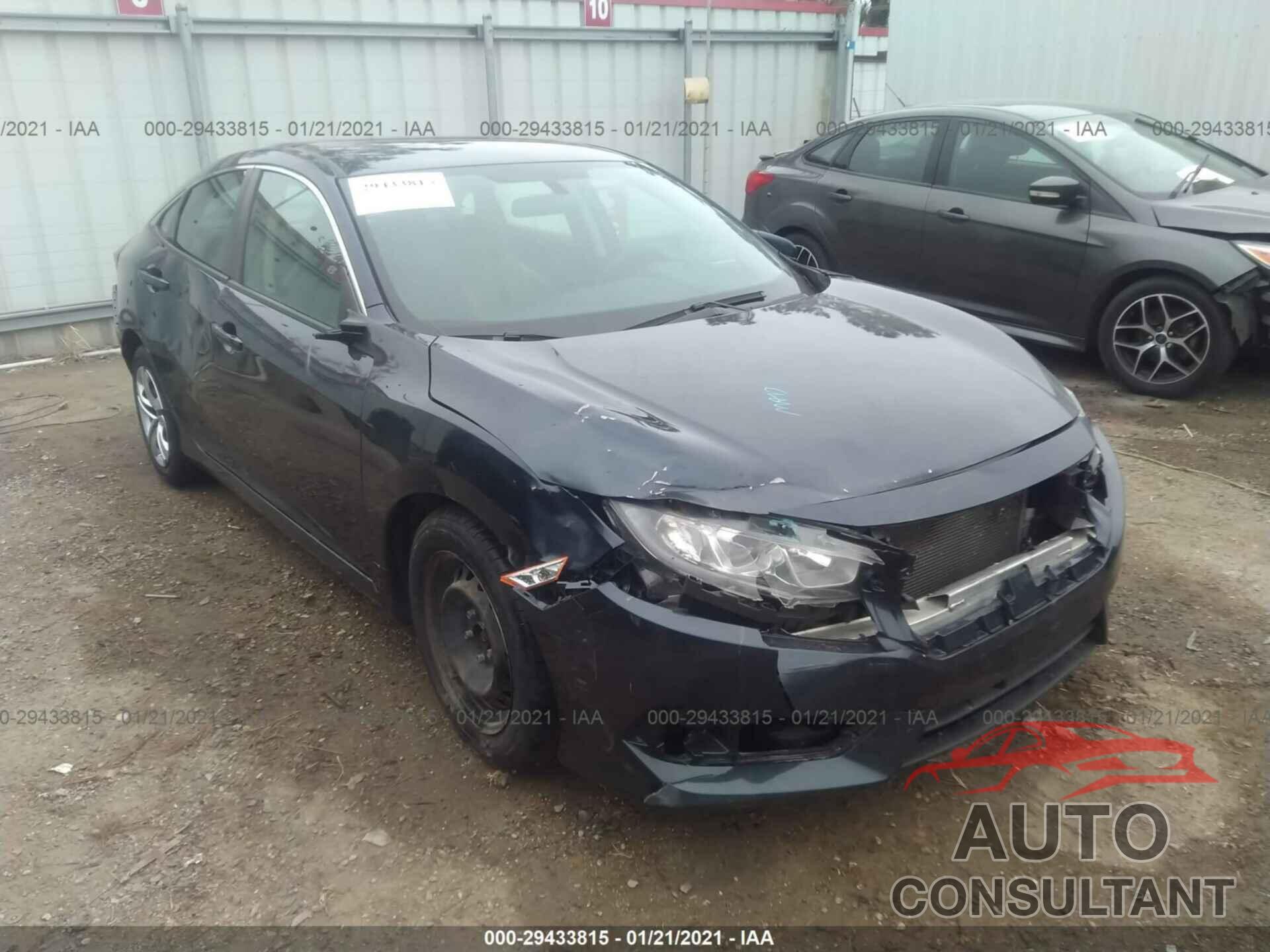 HONDA CIVIC SEDAN 2016 - 19XFC2F52GE082136