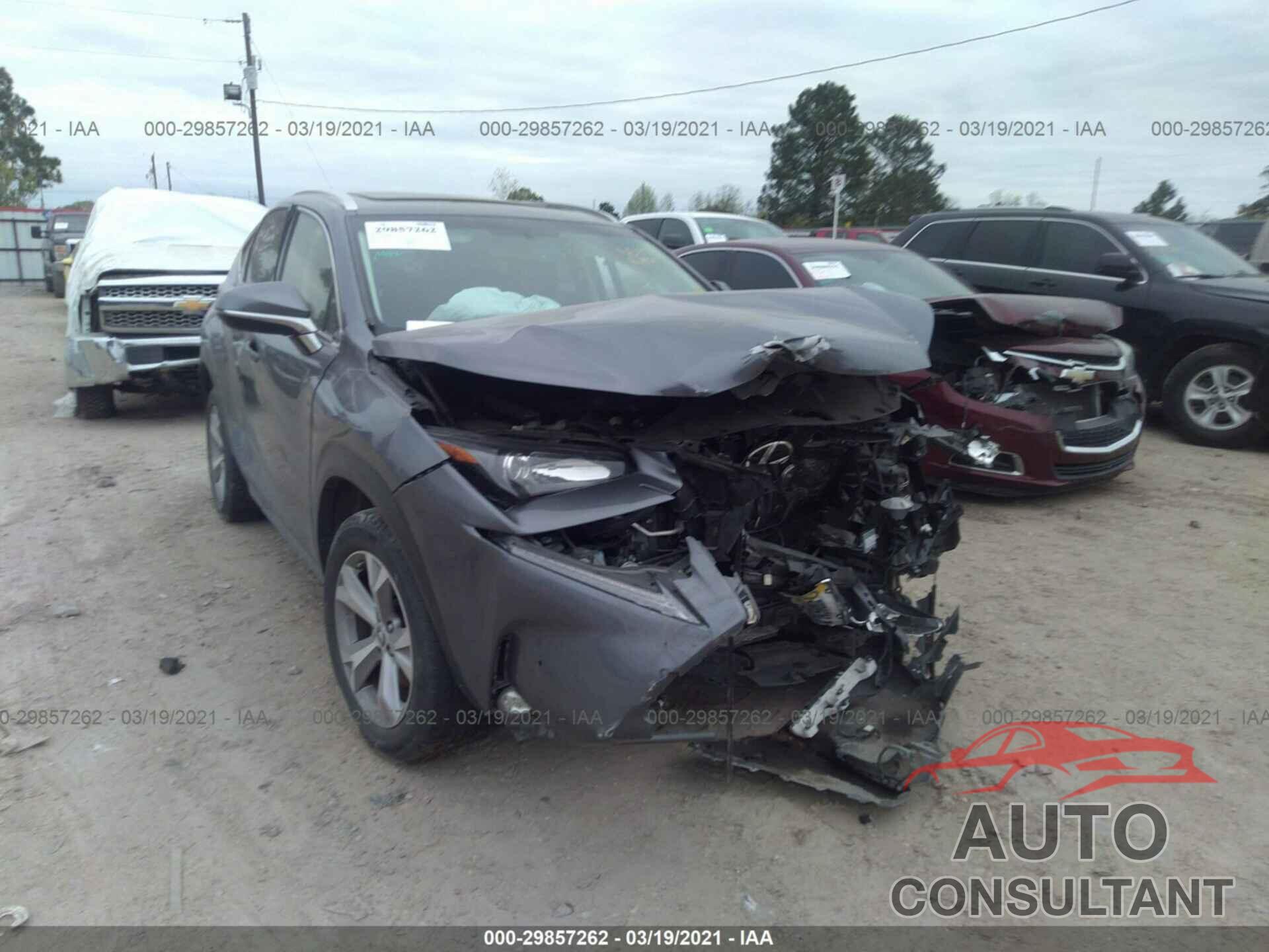 LEXUS NX 2017 - JTJYARBZ5H2077332