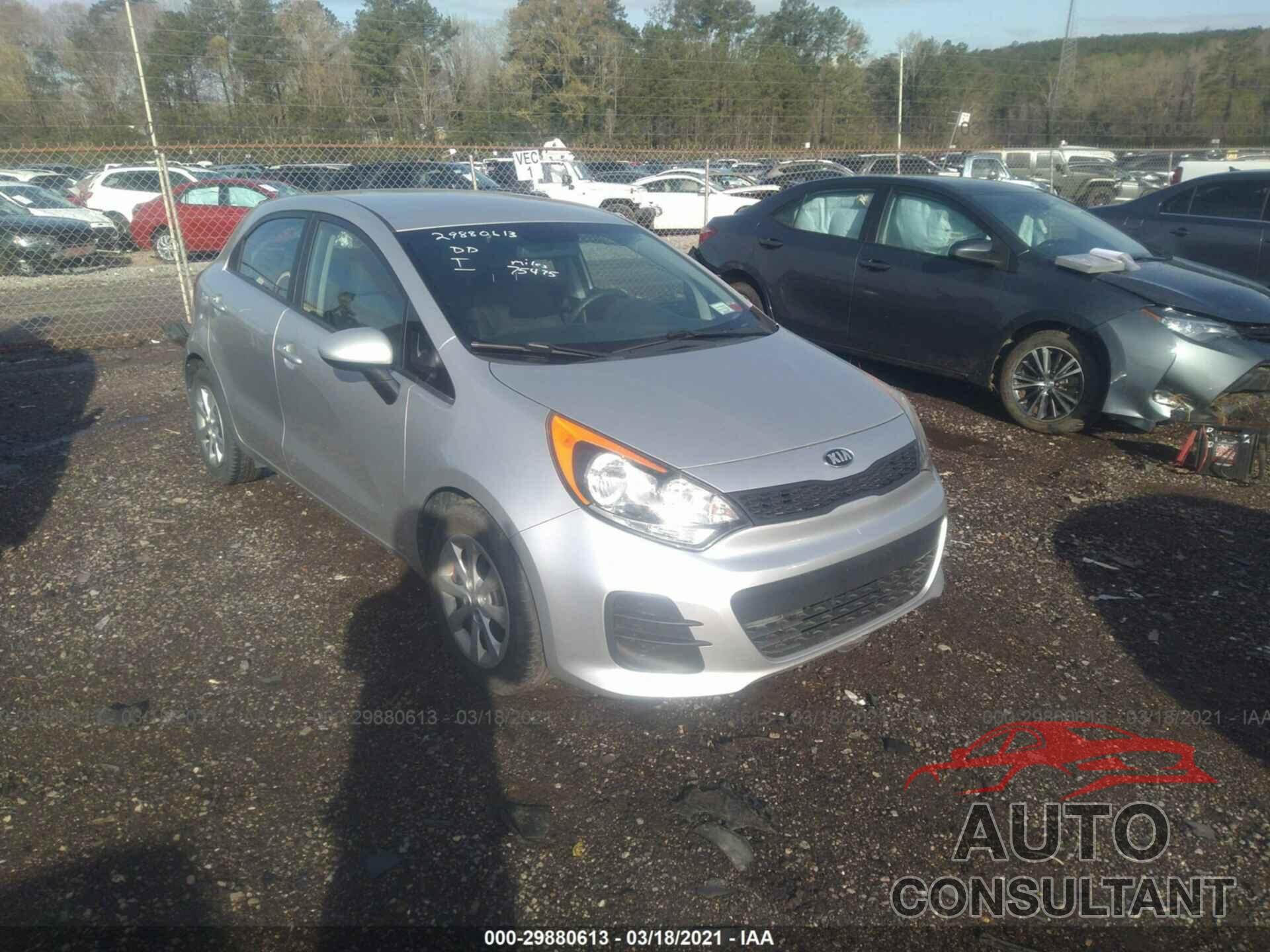 KIA RIO 2016 - KNADM5A33G6579260