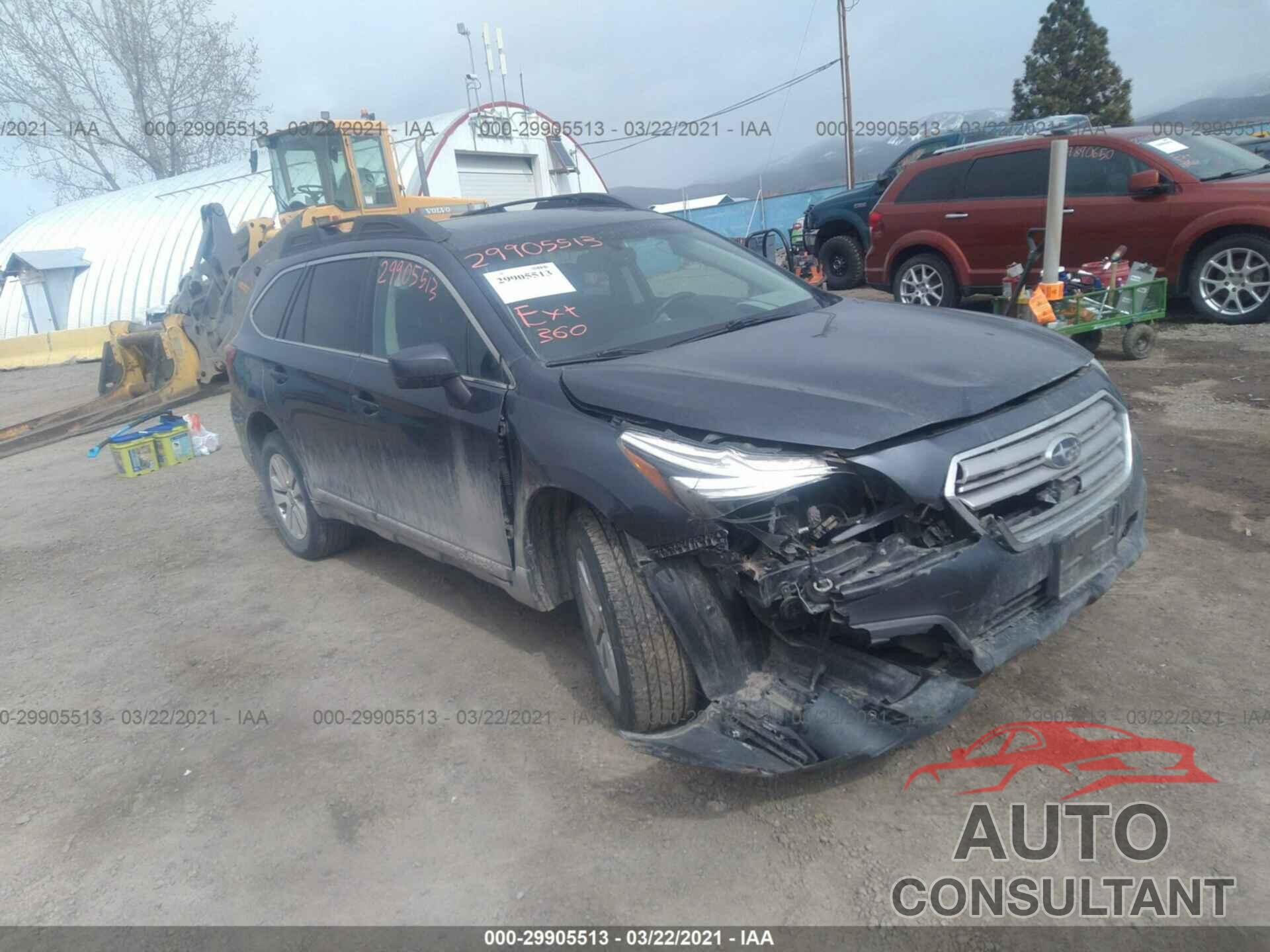 SUBARU OUTBACK 2017 - 4S4BSADC4H3250635