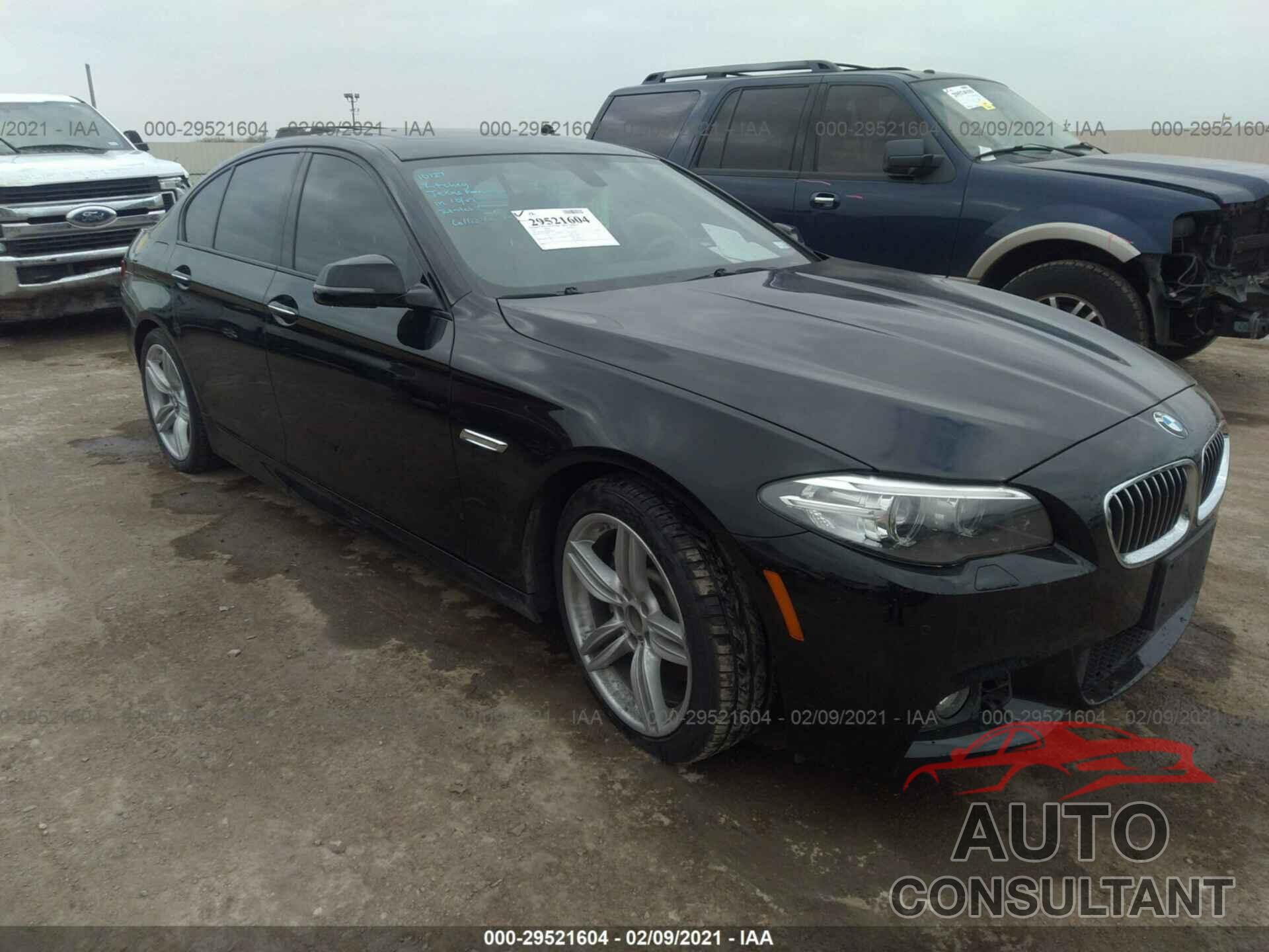 BMW 5 SERIES 2016 - WBA5B1C56GG130537