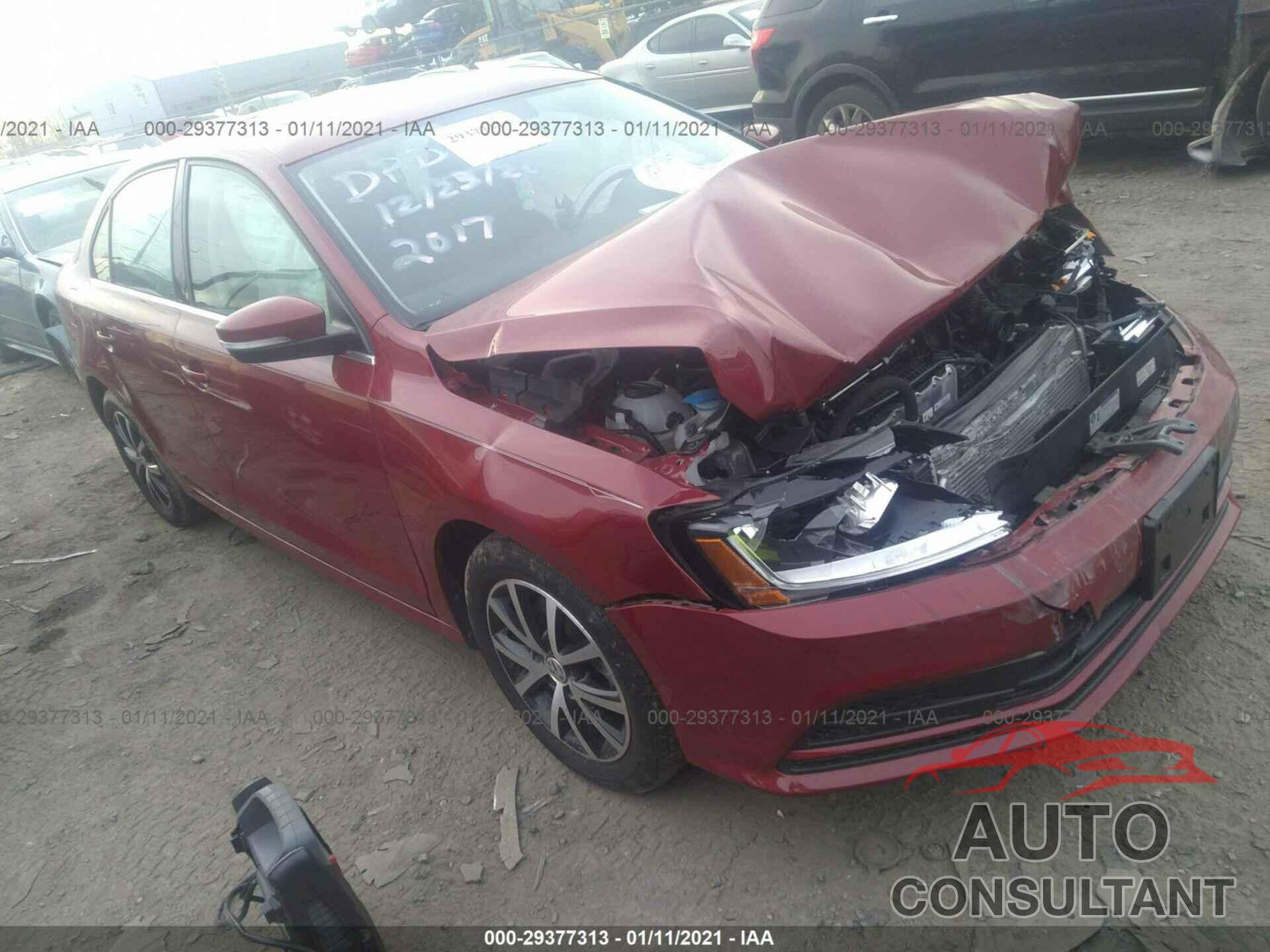 VOLKSWAGEN JETTA 2017 - 3VWDB7AJ7HM403412
