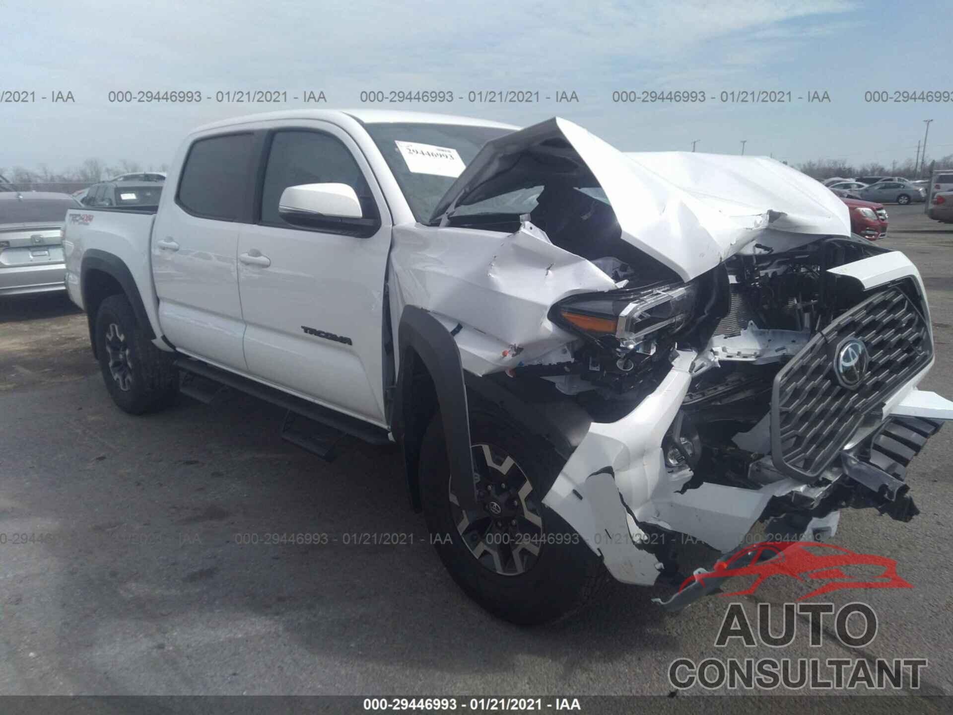 TOYOTA TACOMA 4WD 2021 - 5TFCZ5AN4MX245584