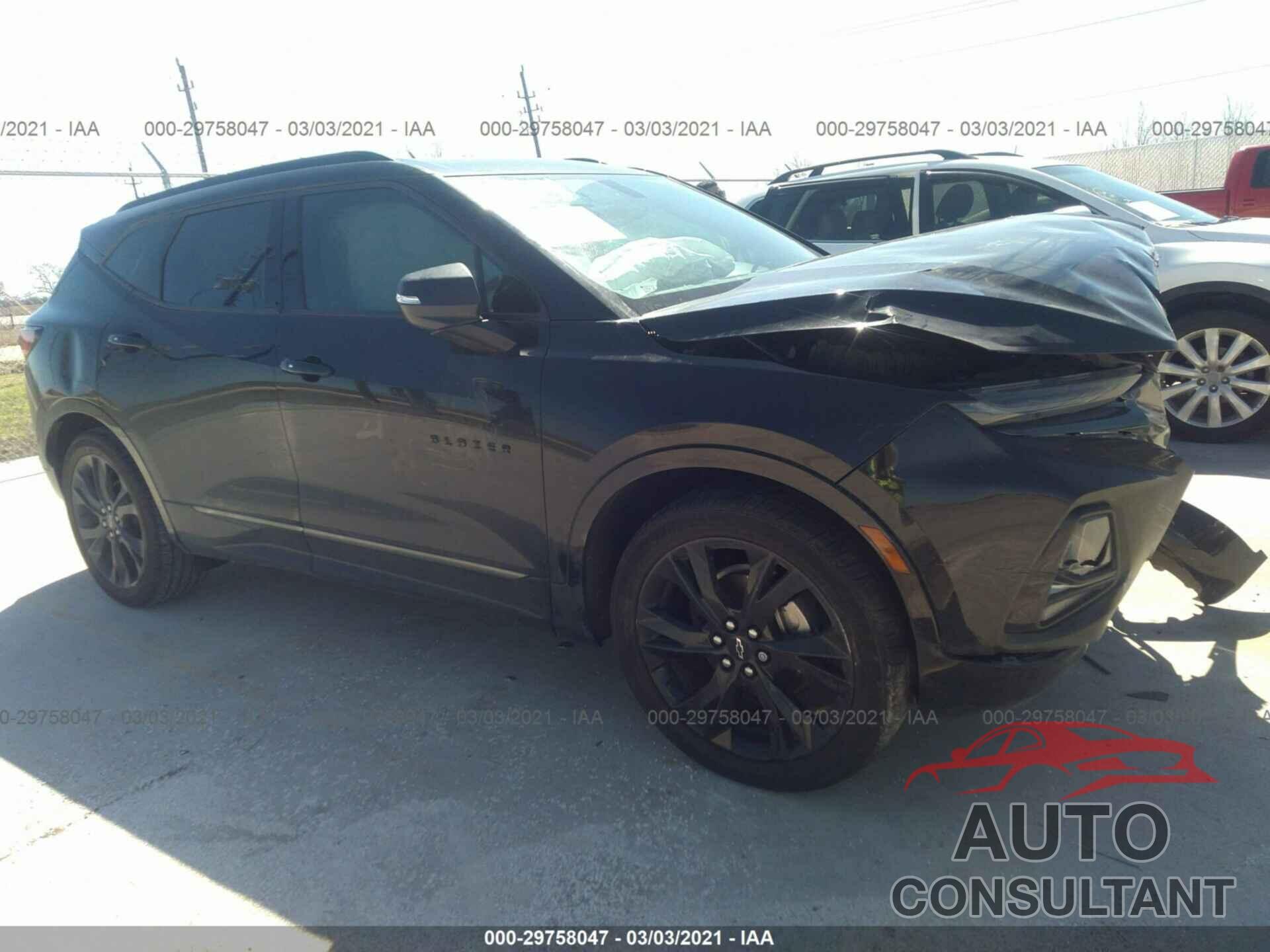 CHEVROLET BLAZER 2019 - 3GNKBERS9KS649996