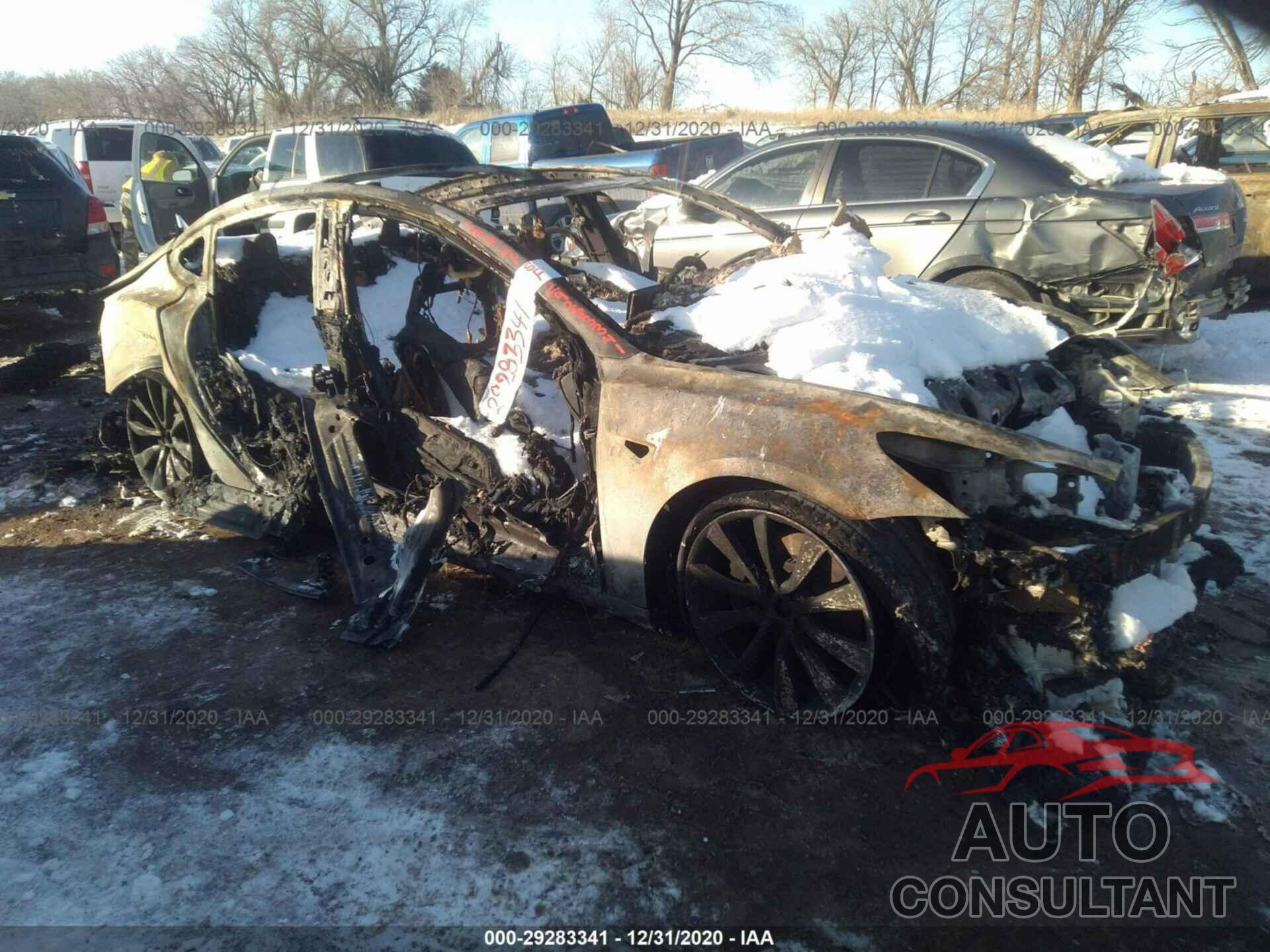 TESLA MODEL 3 2020 - 5YJ3E1ECXLF624109