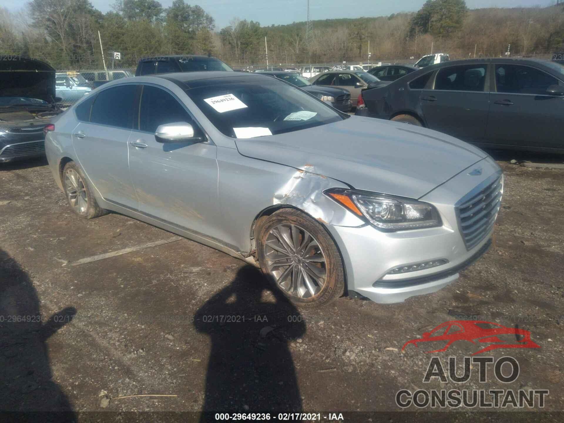 HYUNDAI GENESIS 2016 - KMHGN4JE9GU112487