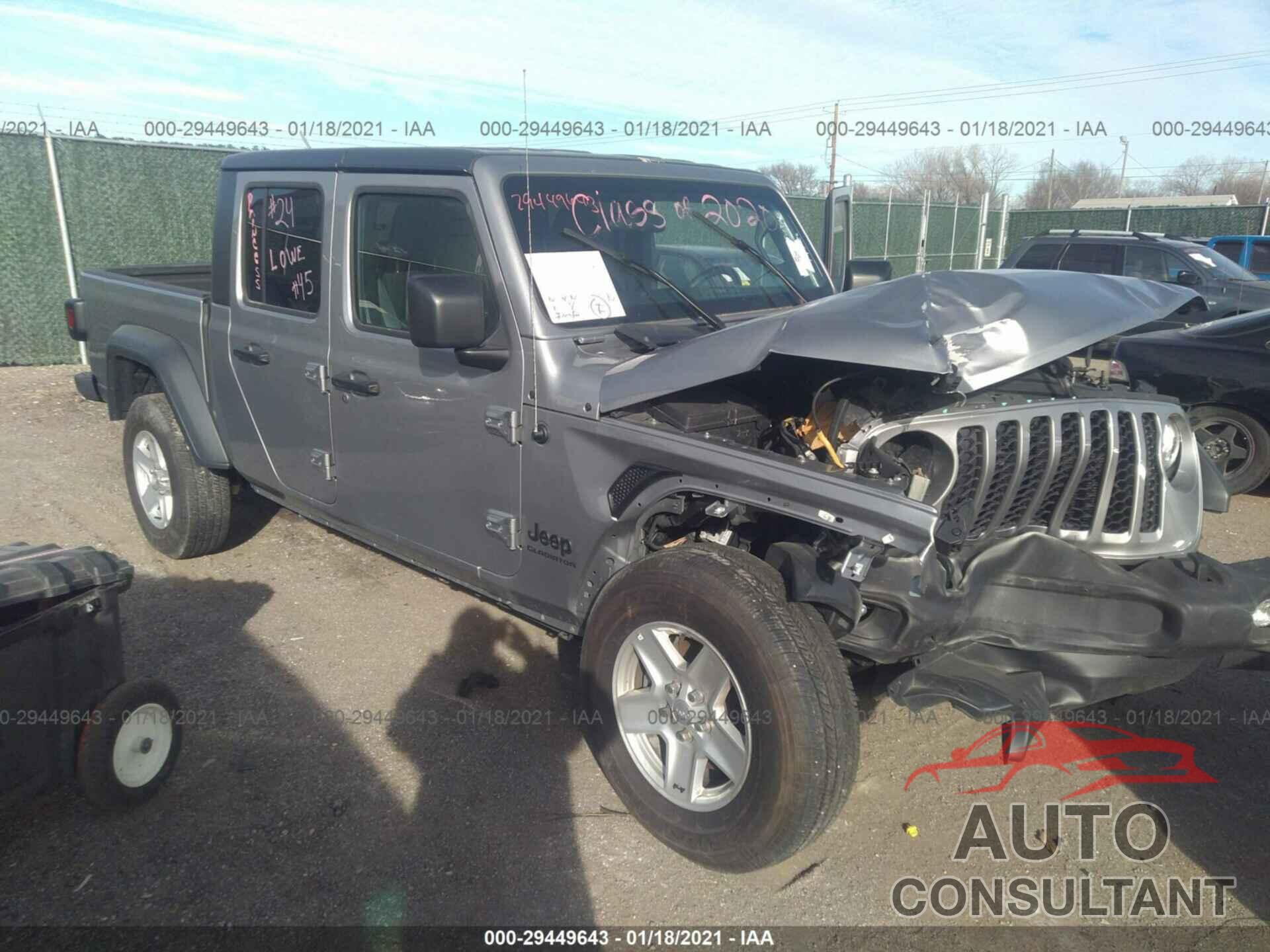 JEEP GLADIATOR 2020 - 1C6HJTAG3LL160459