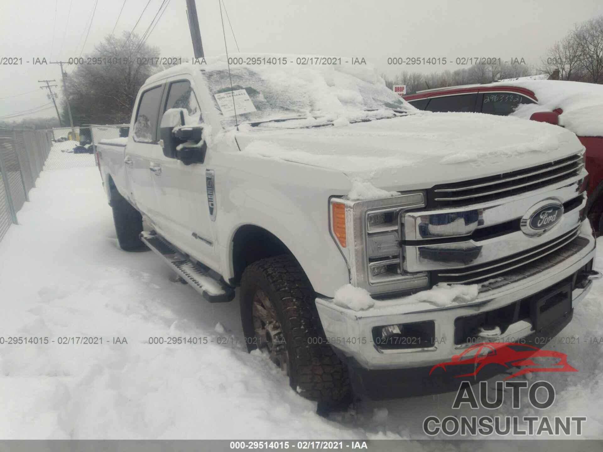 FORD SUPER DUTY F-250 SRW 2019 - 1FT7W2BTXKEC74599