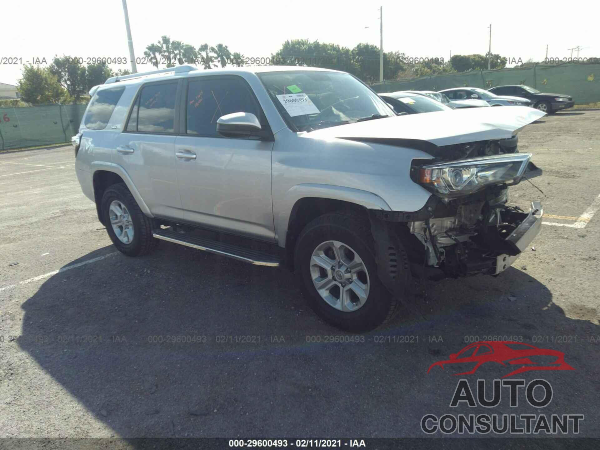 TOYOTA 4RUNNER 2016 - JTEZU5JR4G5138042