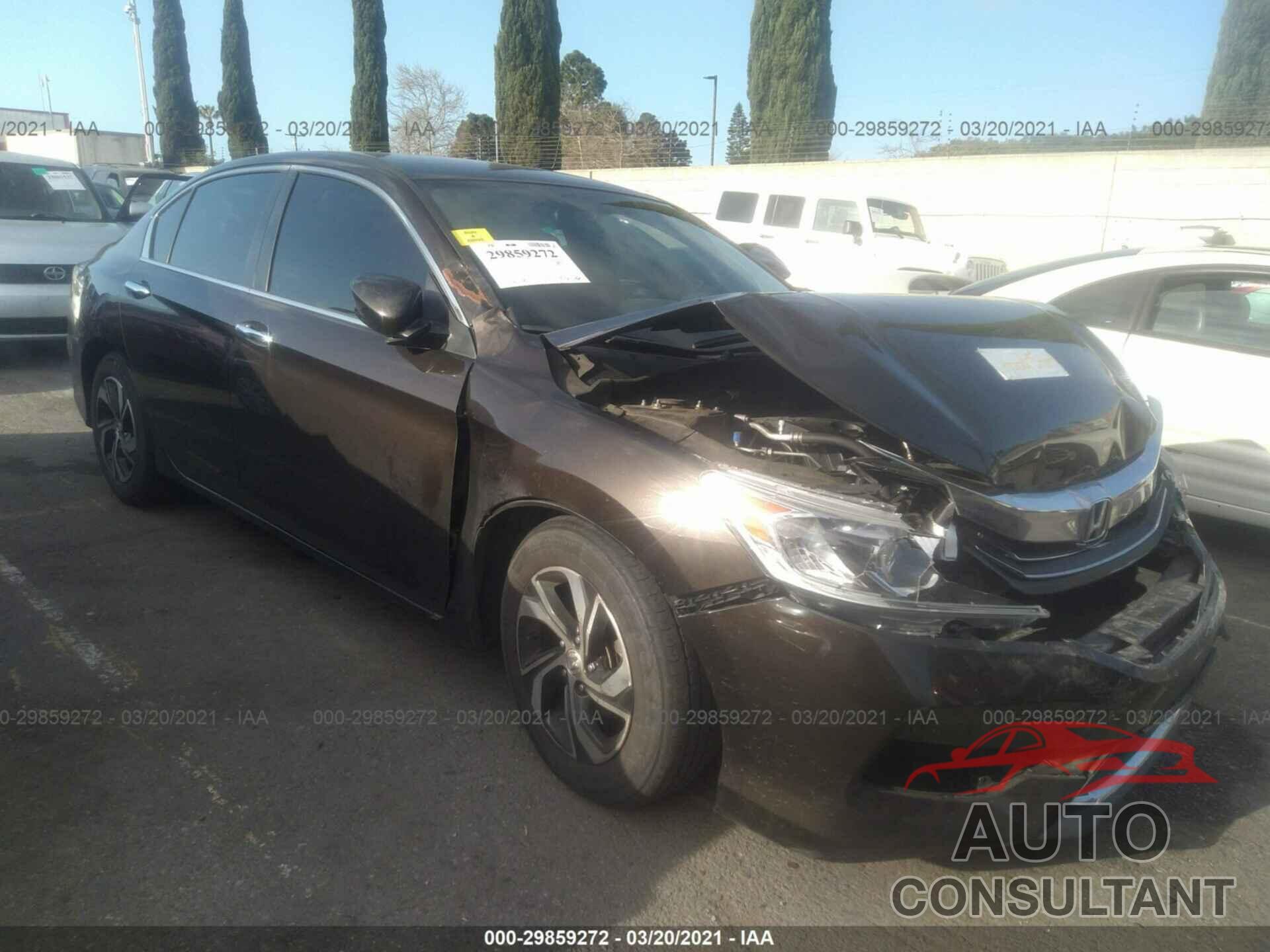 HONDA ACCORD SEDAN 2016 - 1HGCR2F32GA057807