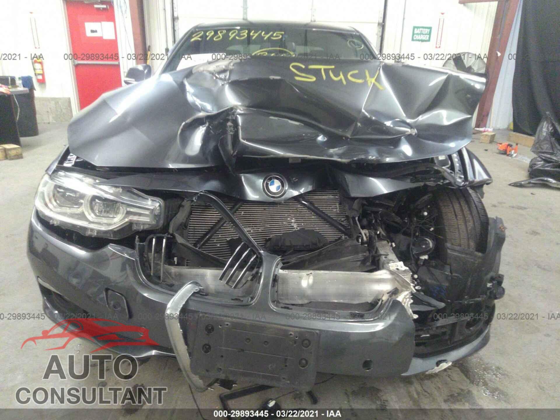 BMW 3 SERIES 2016 - WBA8E3G53GNT75978