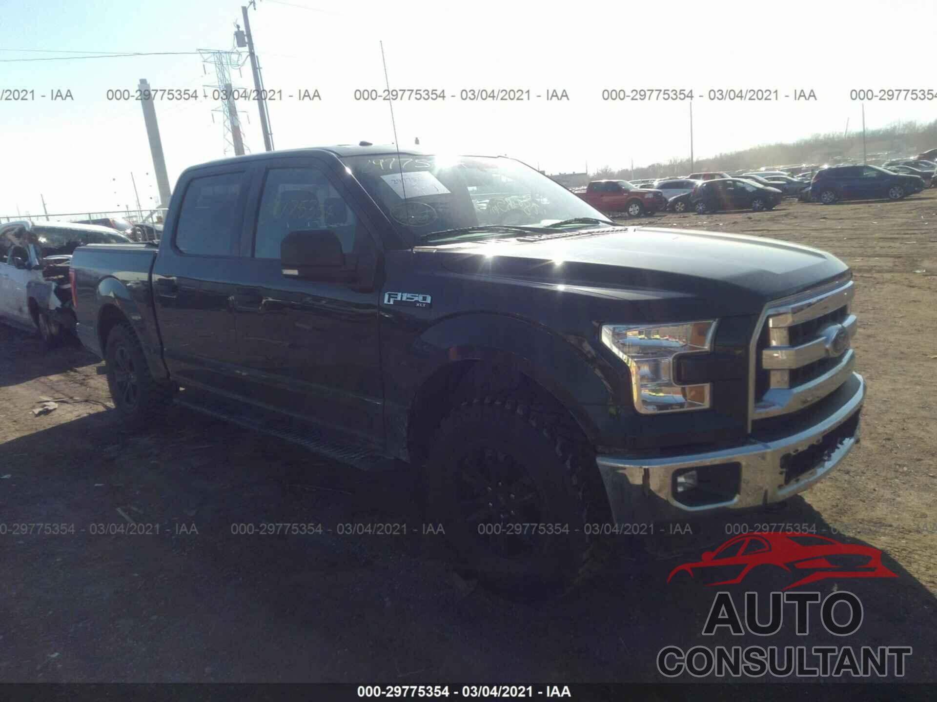FORD F-150 2016 - 1FTEW1E82GKF33653