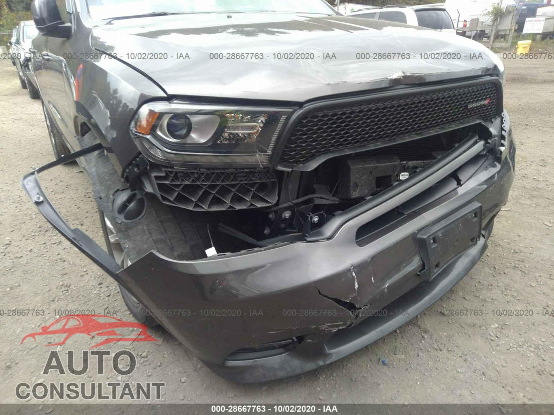 DODGE DURANGO 2019 - 1C4RDJDG9KC684945