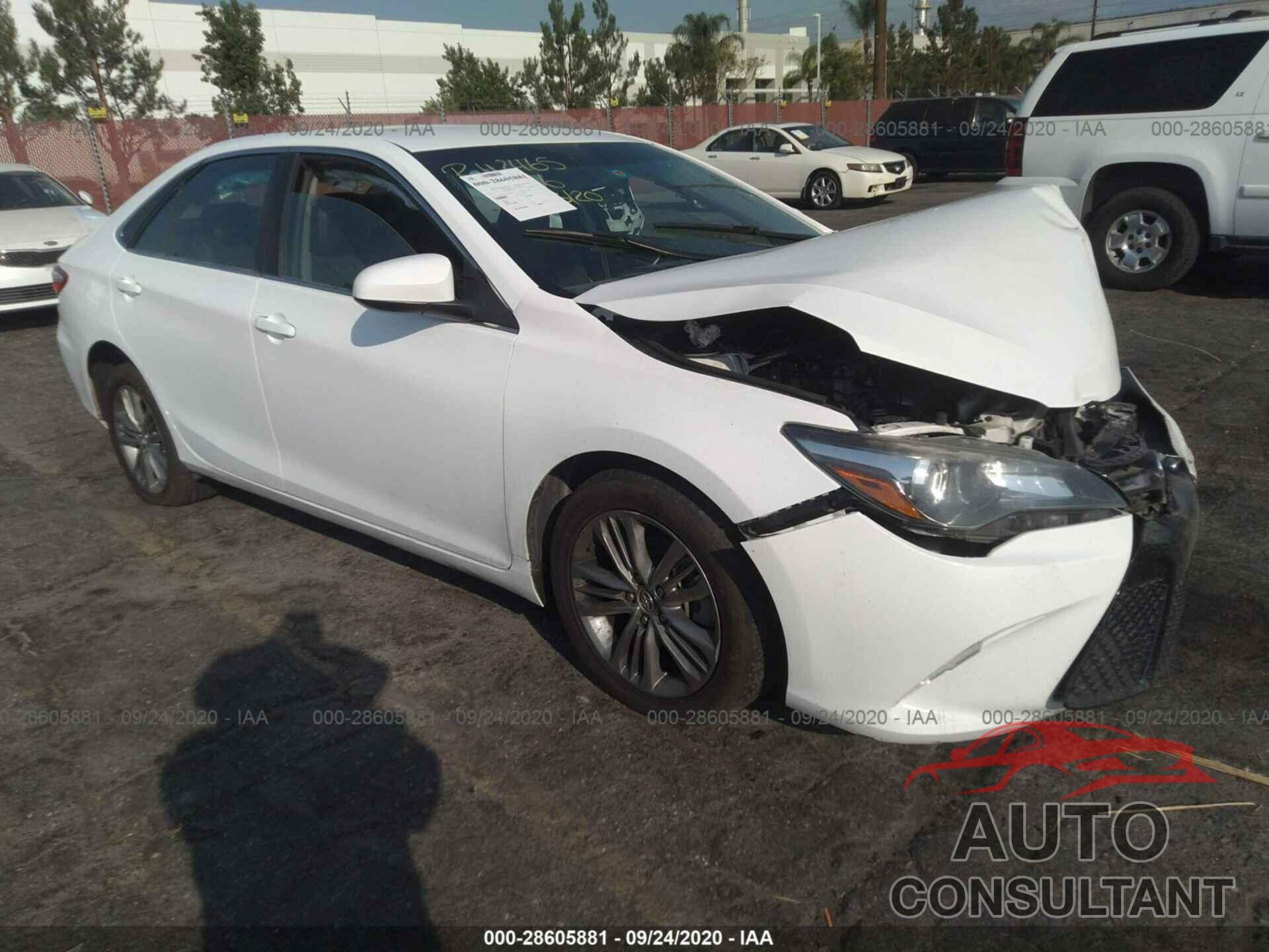 TOYOTA CAMRY 2017 - 4T1BF1FK2HU681946