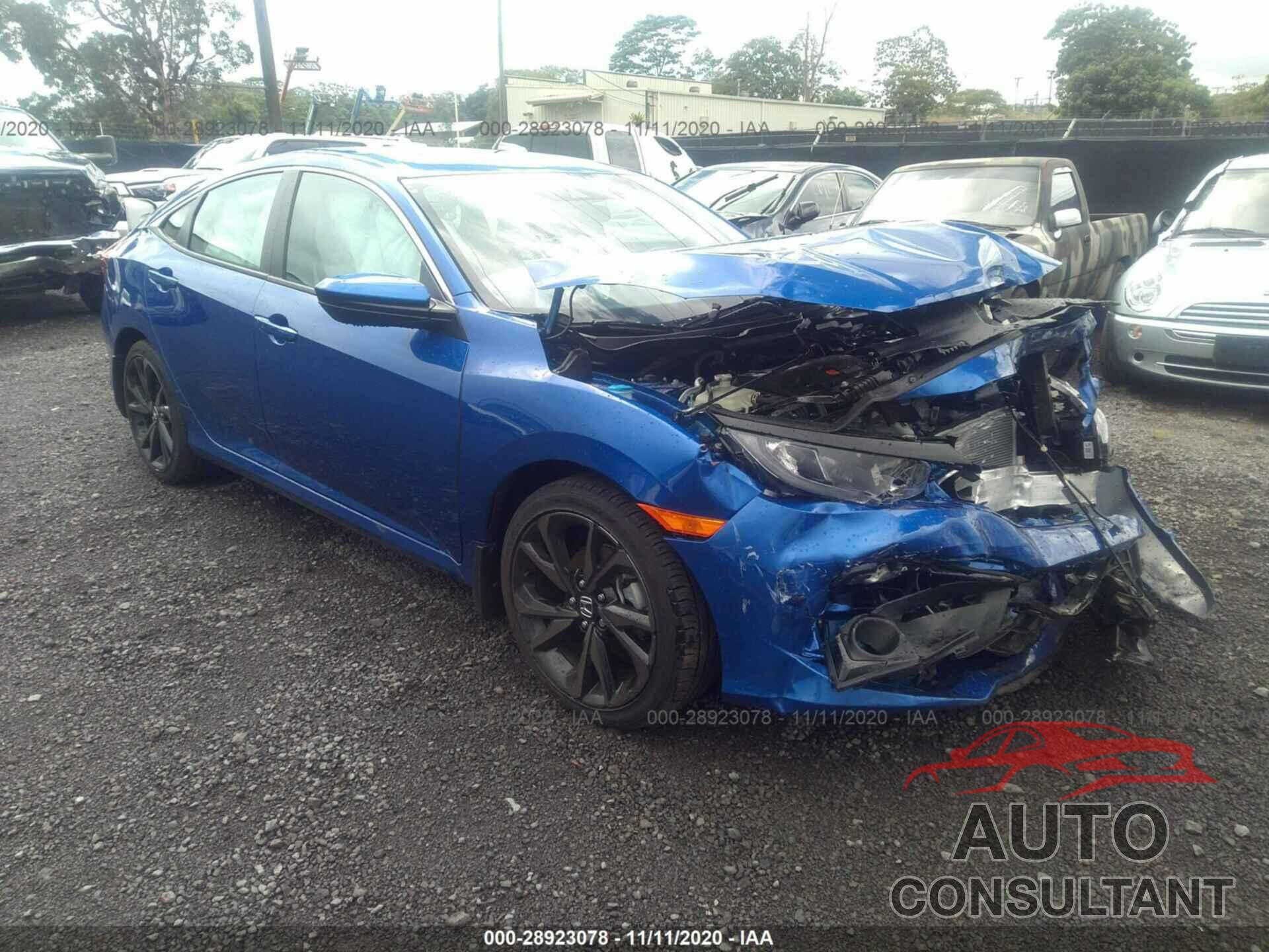 HONDA CIVIC SEDAN 2020 - 19XFC2F82LE001138