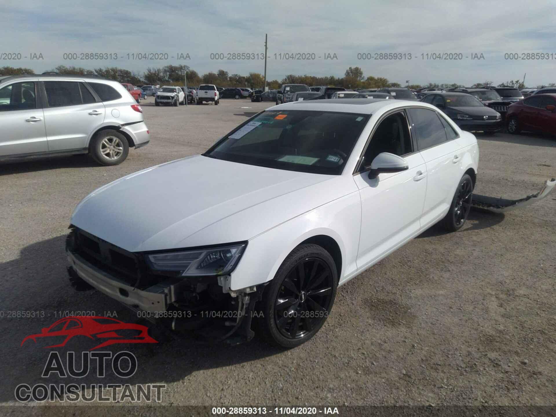 AUDI A4 2017 - WAUGMAF47HA176274