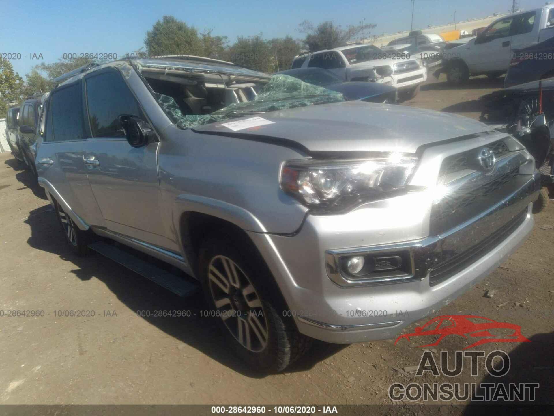 TOYOTA 4RUNNER 2016 - JTEBU5JR7G5352900