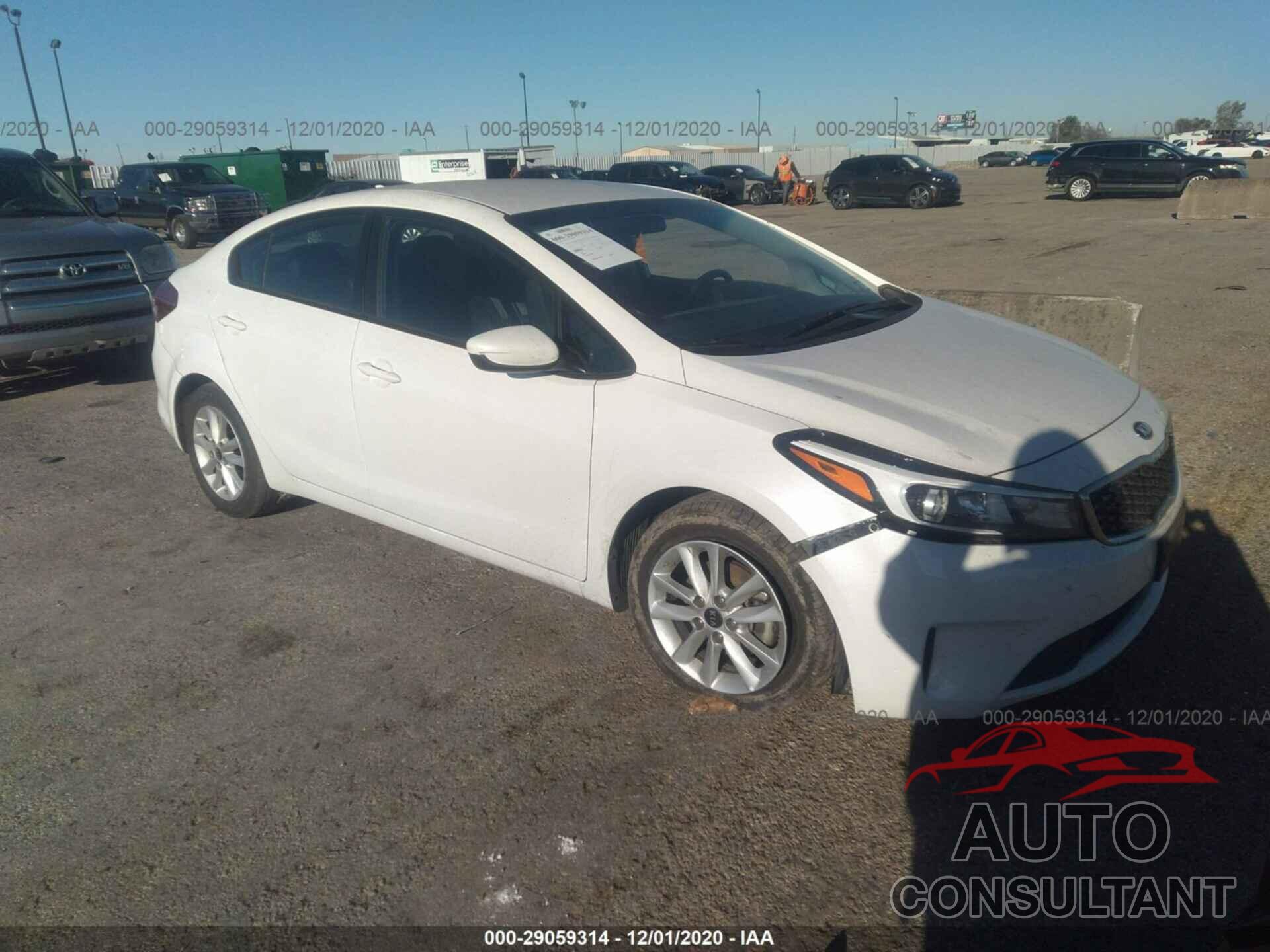 KIA FORTE 2017 - 3KPFL4A74HE149129