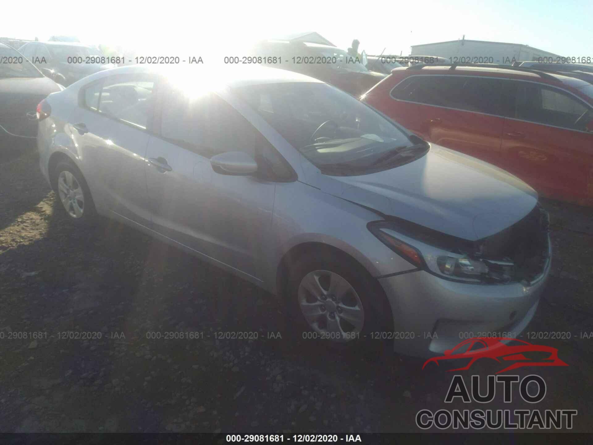 KIA FORTE 2017 - 3KPFK4A78HE053524