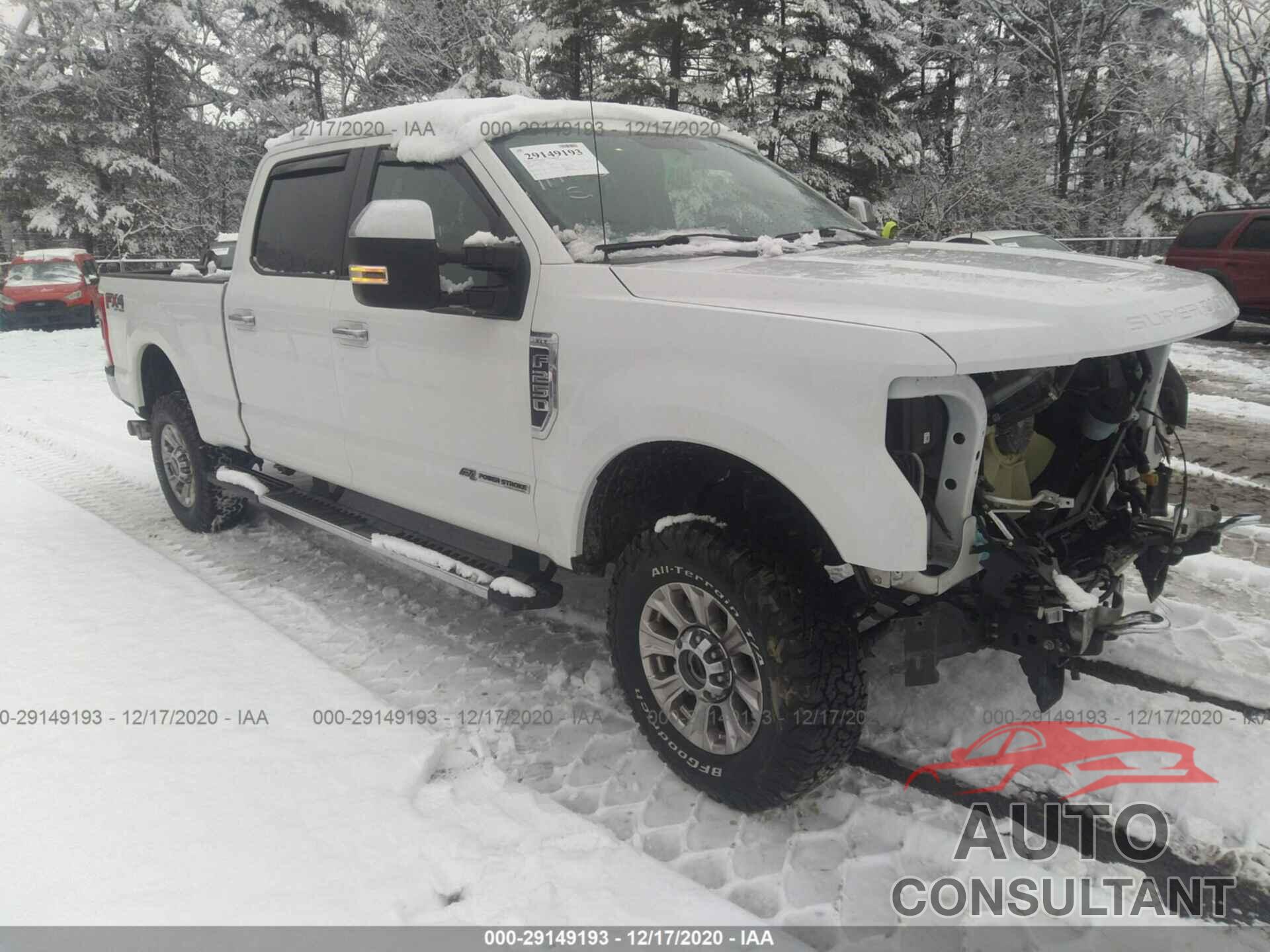 FORD SUPER DUTY F-250 SRW 2019 - 1FT7W2BT7KEC73734