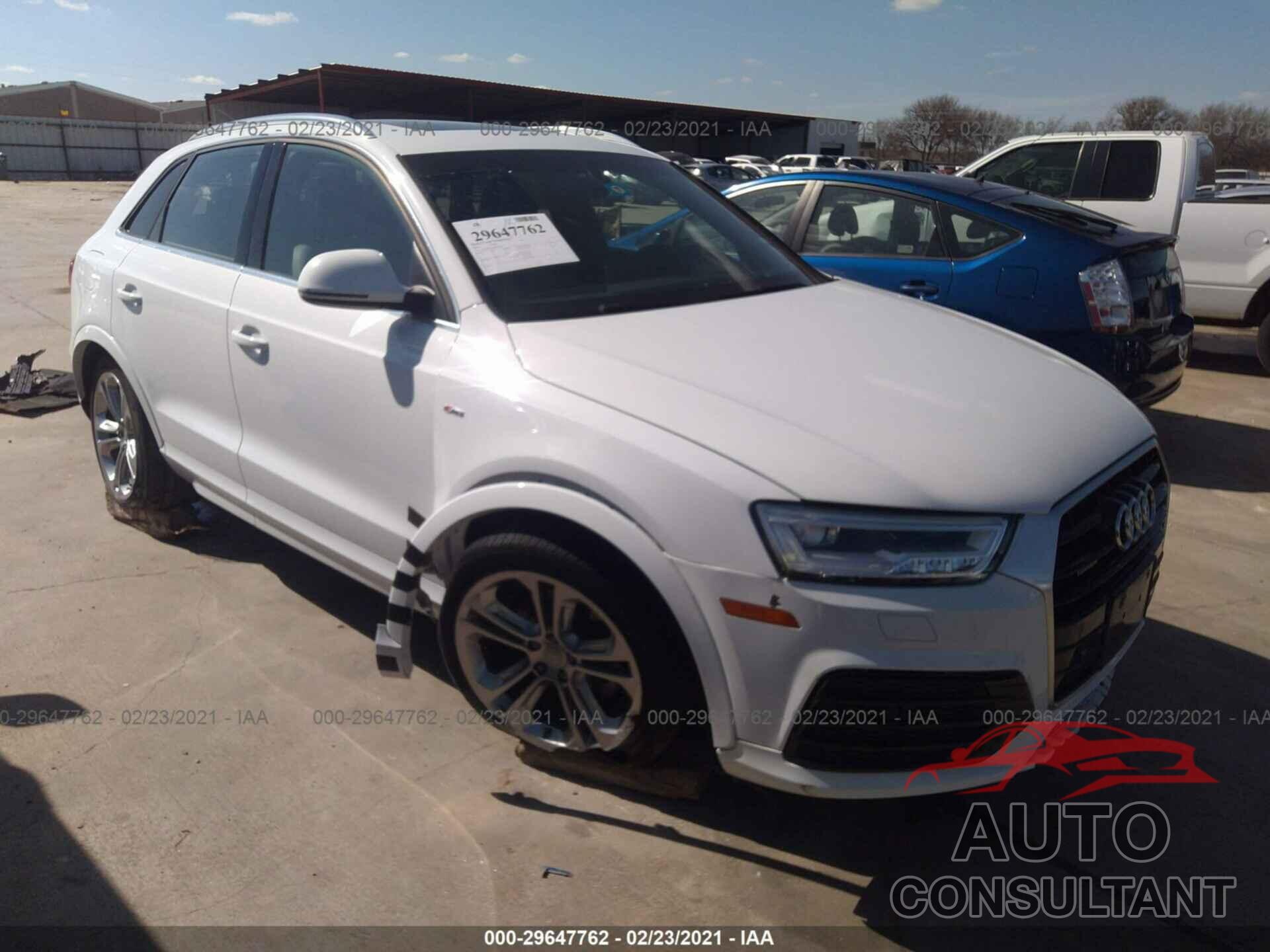 AUDI Q3 2016 - WA1GFCFS2GR021567