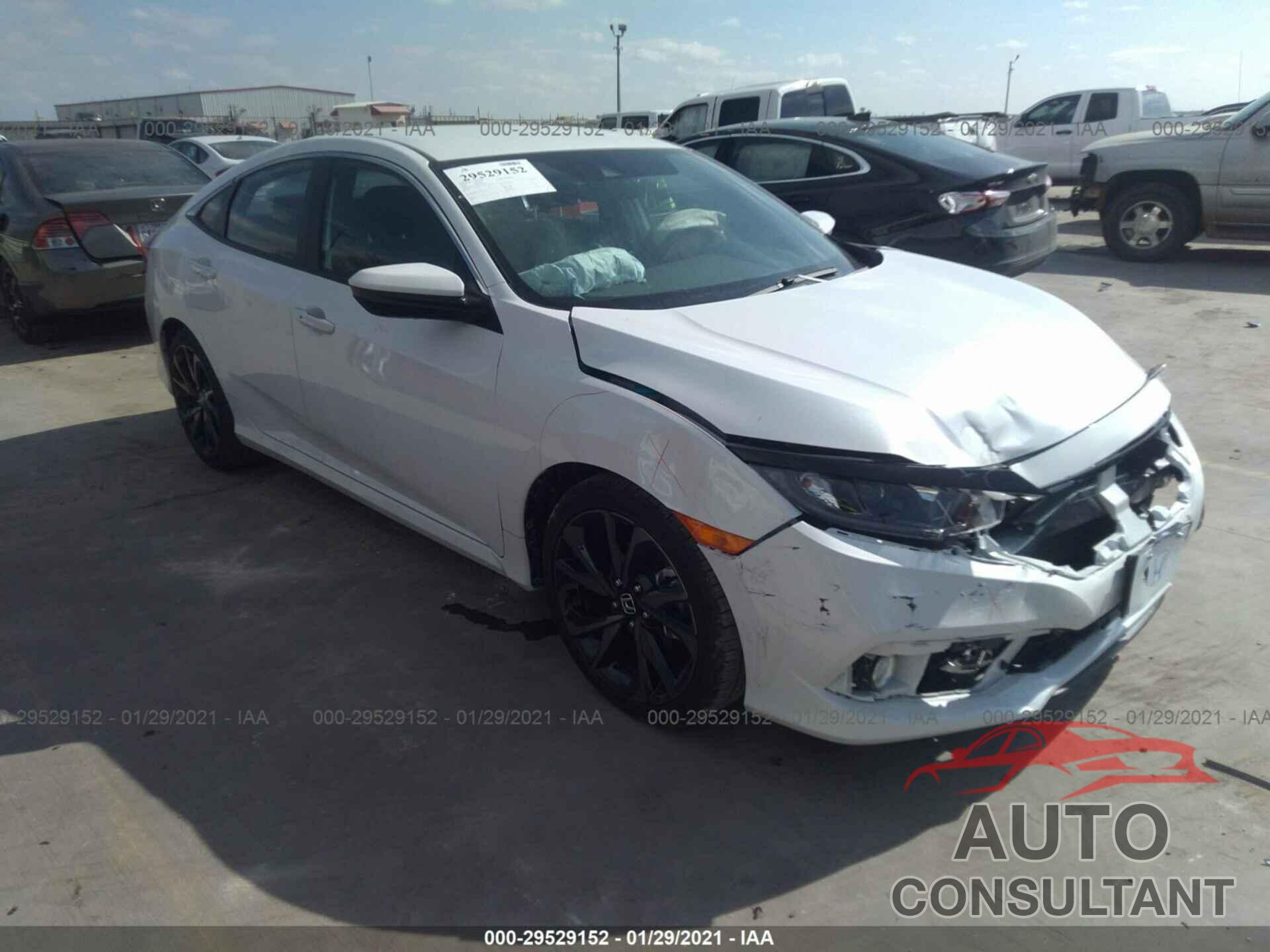 HONDA CIVIC SEDAN 2020 - 2HGFC2E80LH599446