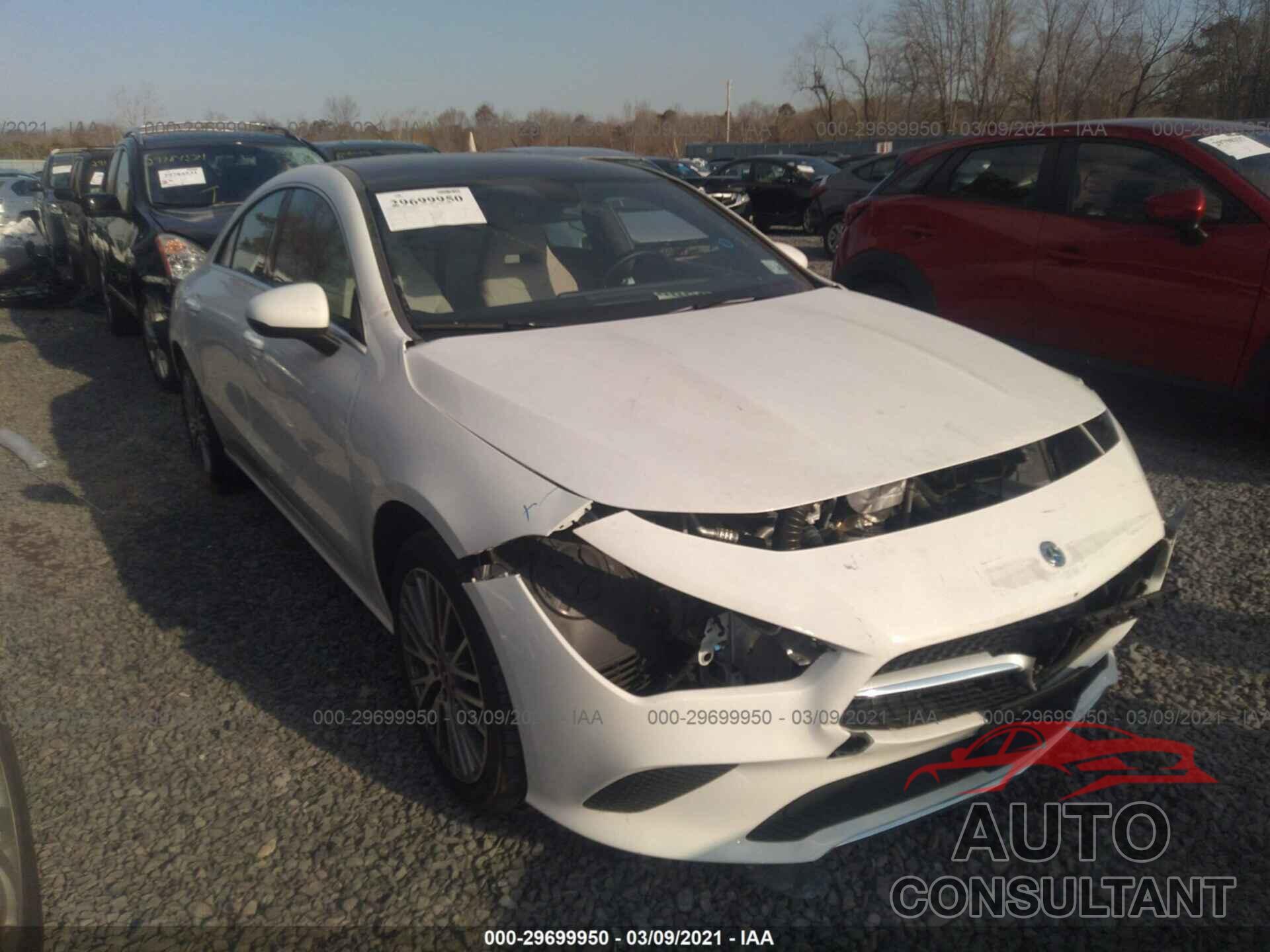MERCEDES-BENZ CLA 2020 - WDD5J4HB2LN059614