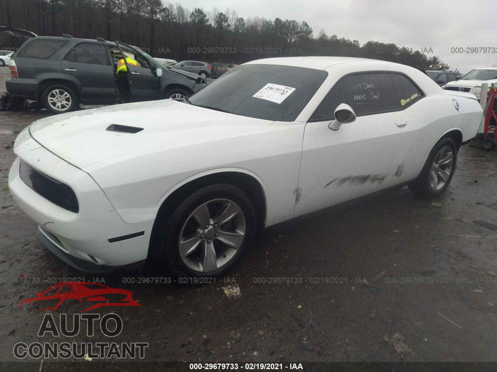 DODGE CHALLENGER 2019 - 2C3CDZAG8KH524498