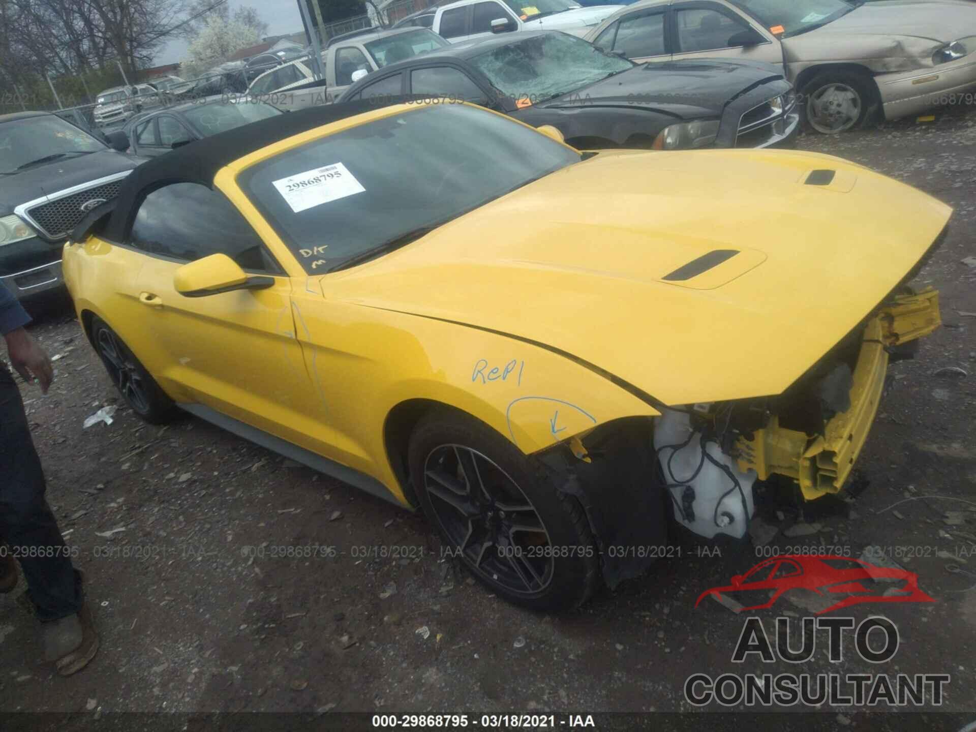FORD MUSTANG 2018 - 1FATP8UH4J5156981